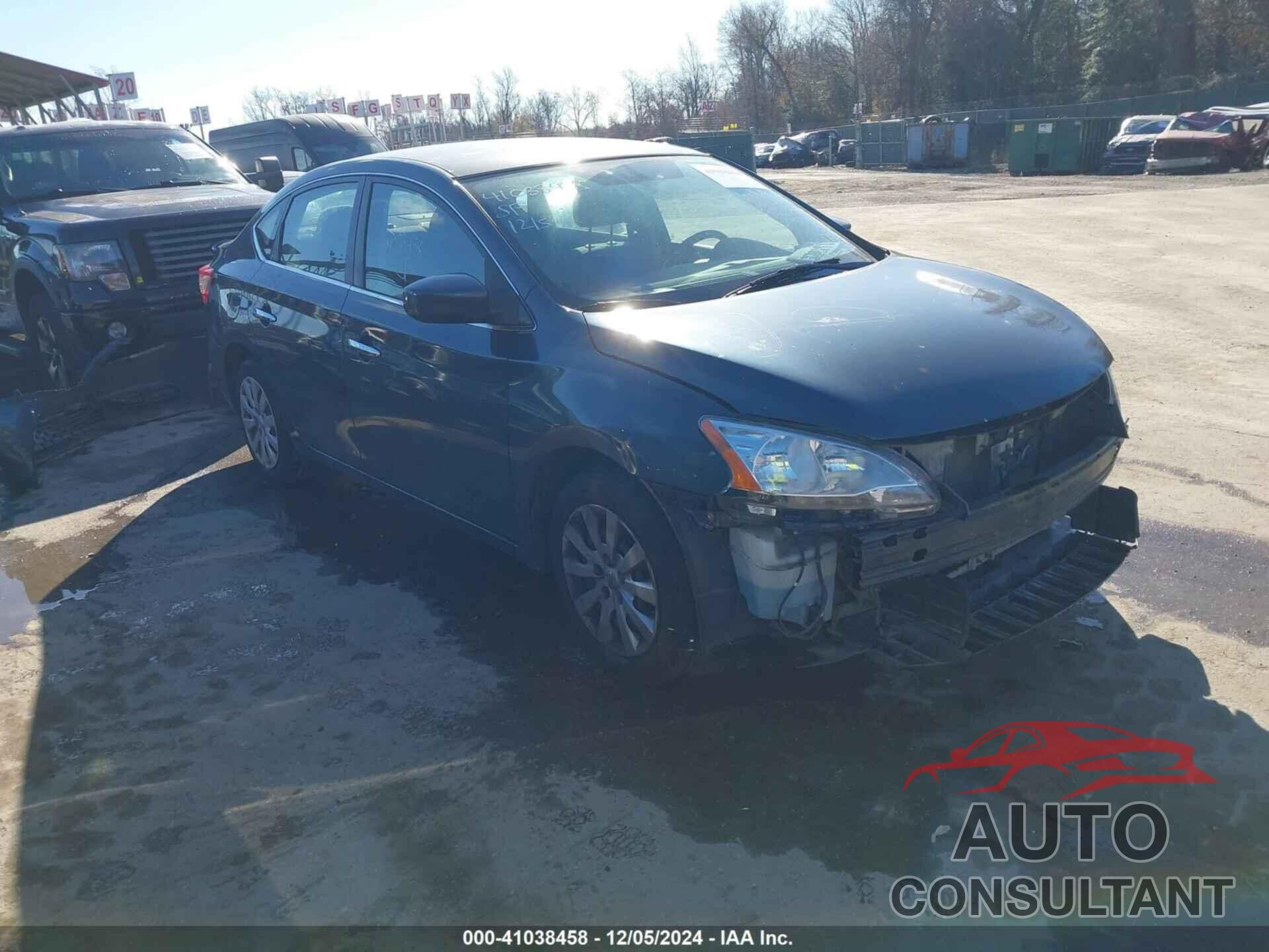 NISSAN SENTRA 2013 - 3N1AB7AP3DL779392