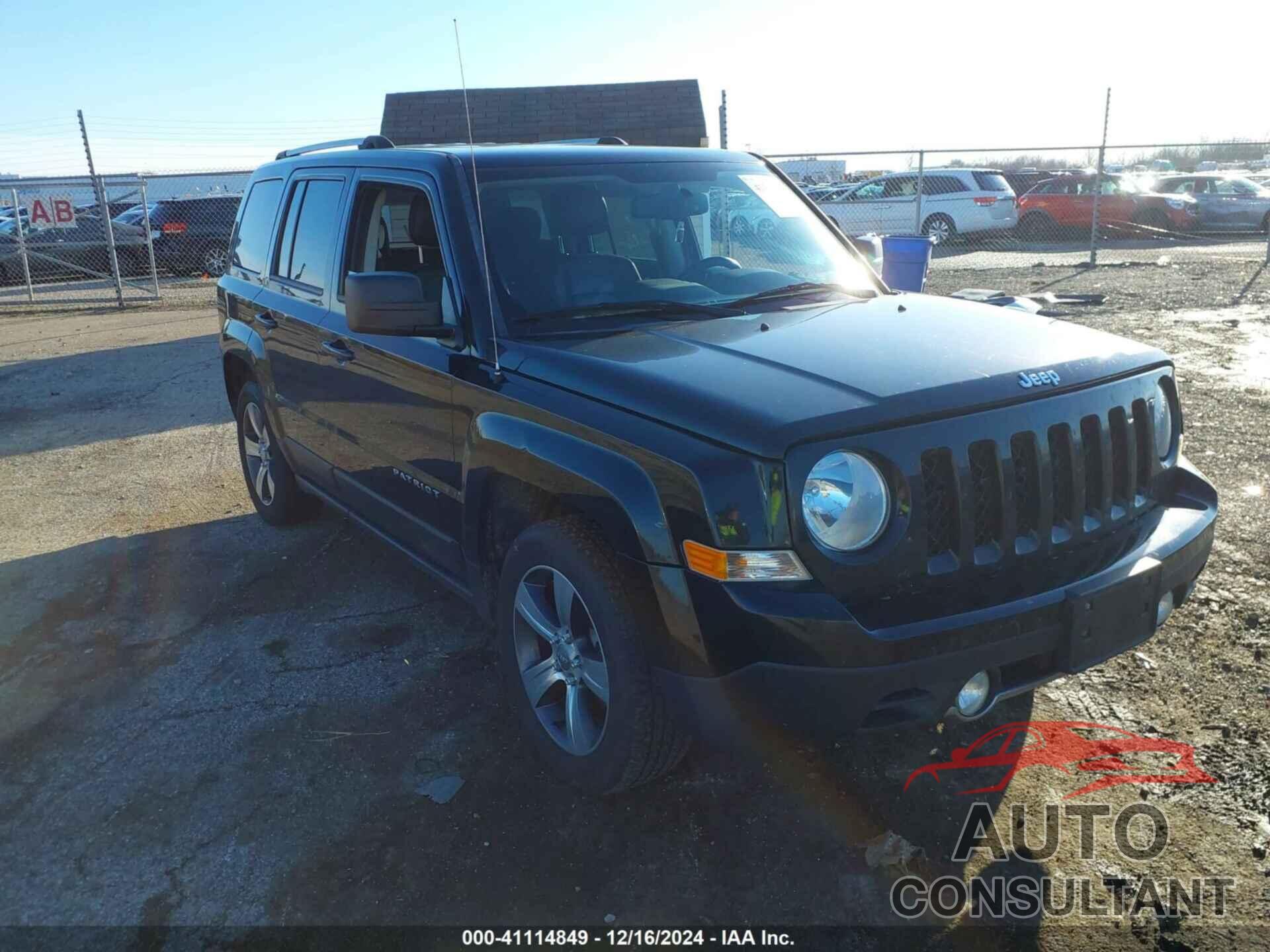 JEEP PATRIOT 2016 - 1C4NJPFA7GD519237
