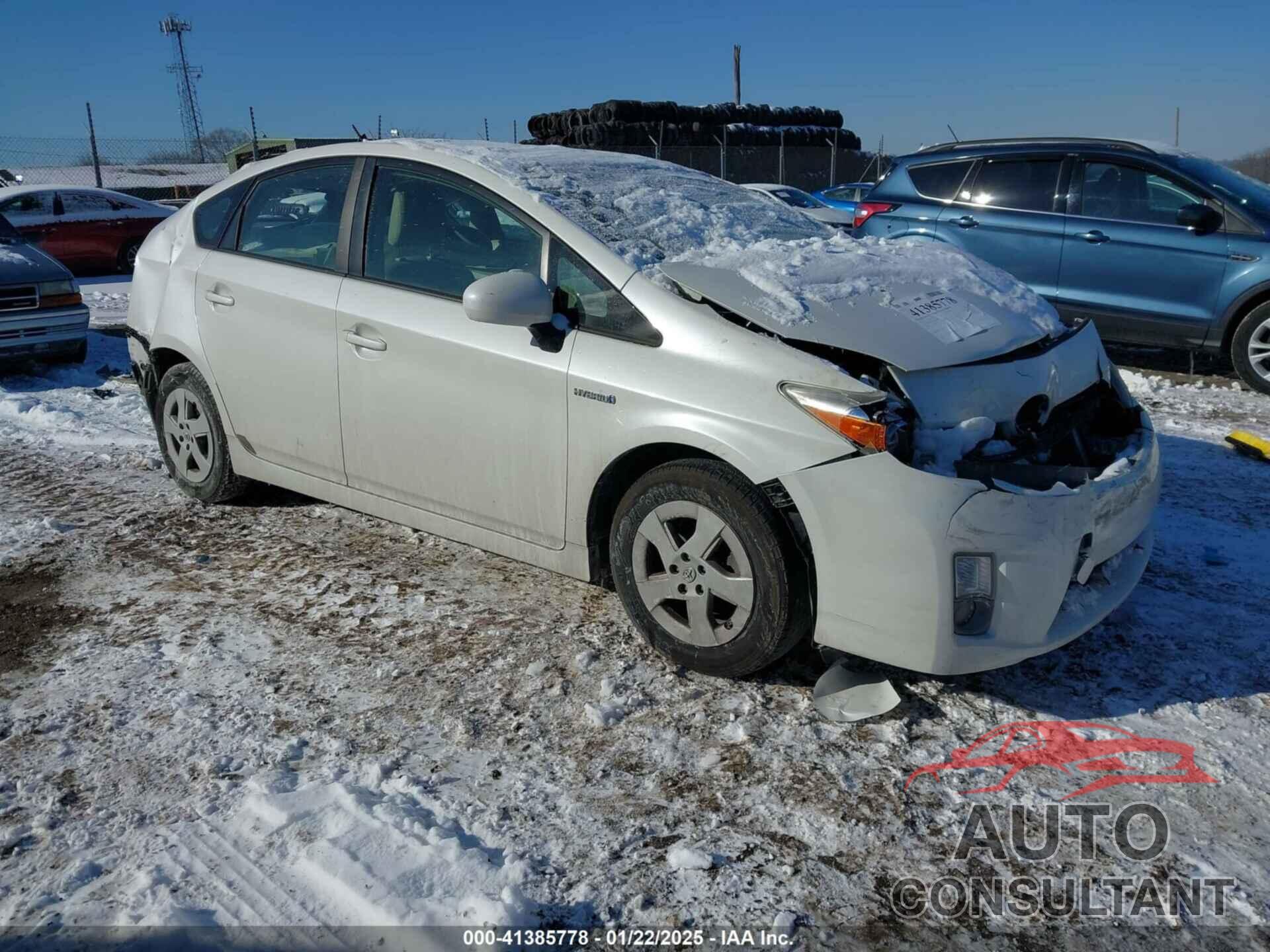 TOYOTA PRIUS 2011 - JTDKN3DU5B5324897