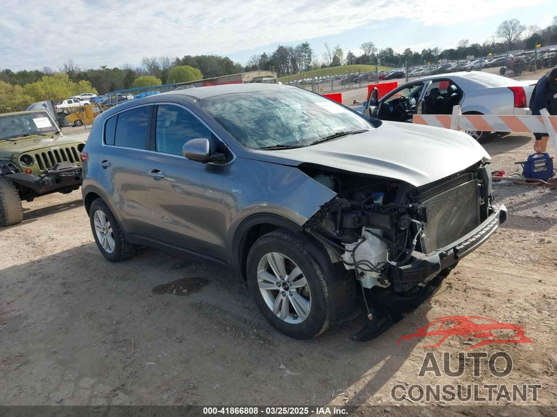 KIA SPORTAGE 2017 - KNDPMCAC5H7223294