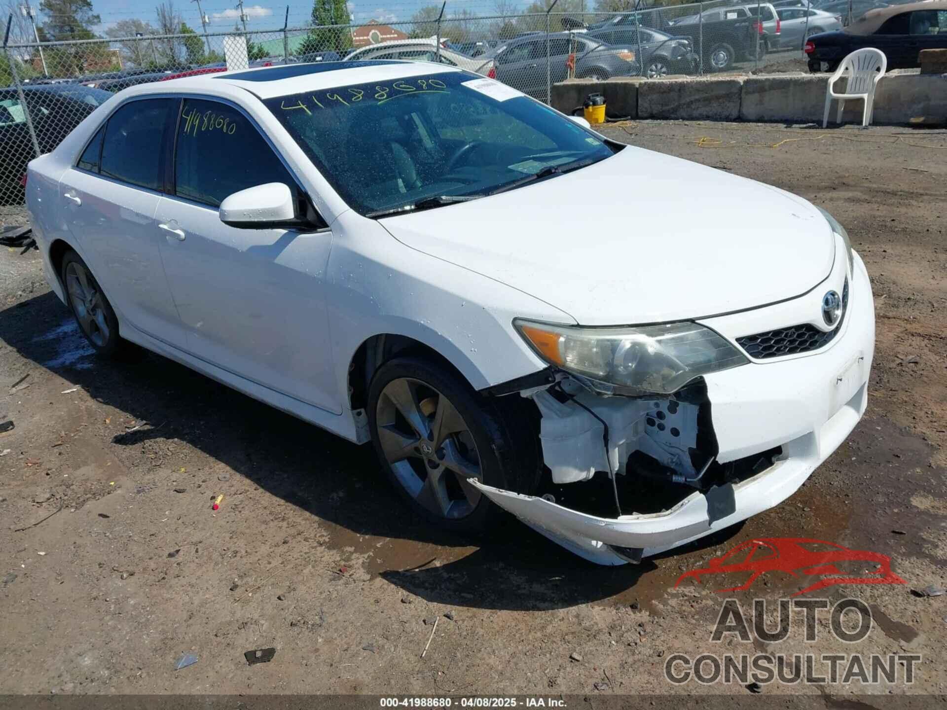 TOYOTA CAMRY 2014 - 4T1BF1FK6EU386473