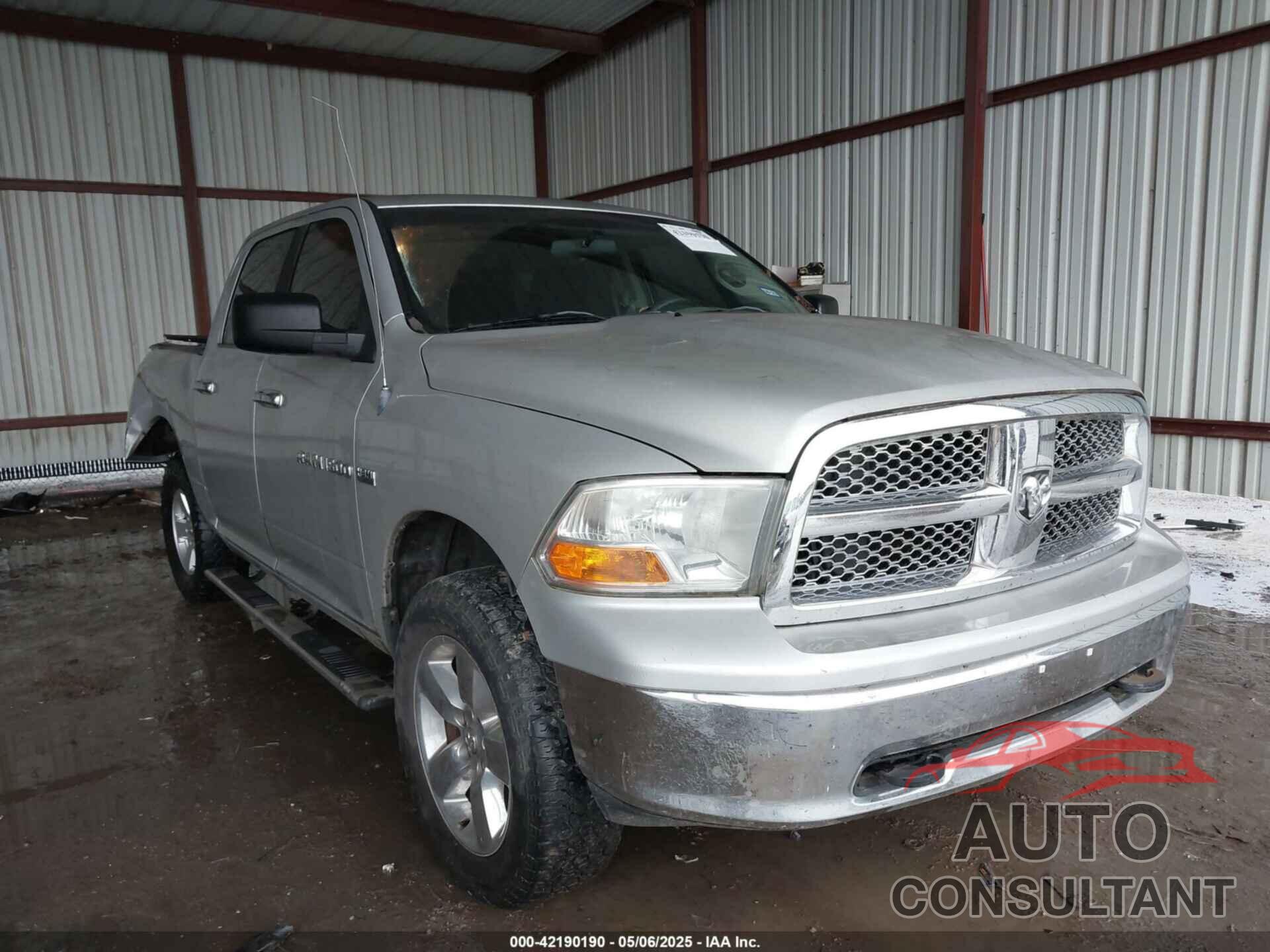 DODGE RAM 1500 2012 - 1C6RD7LT5CS112481