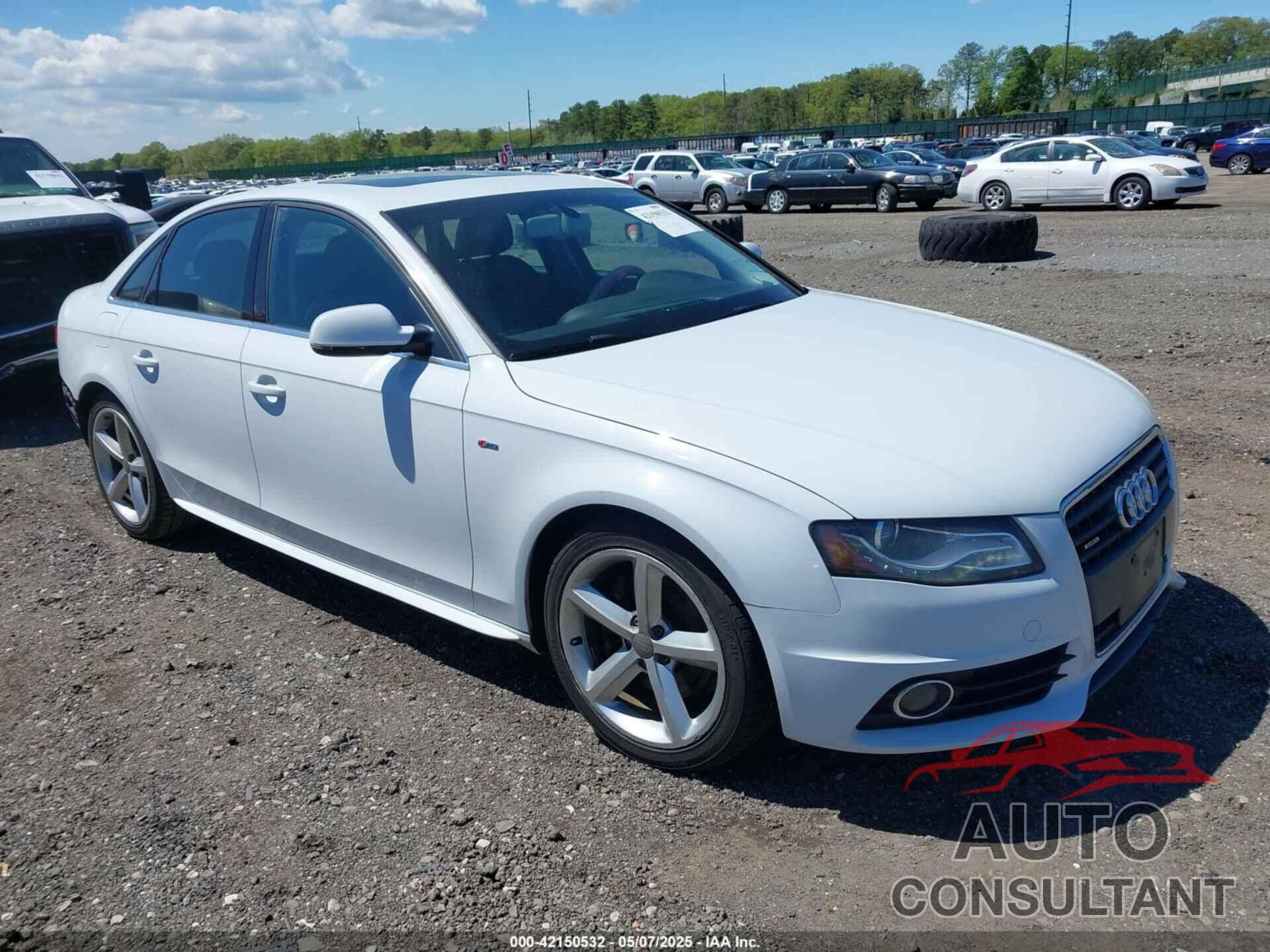 AUDI A4 2012 - WAUFFAFL2CA089369