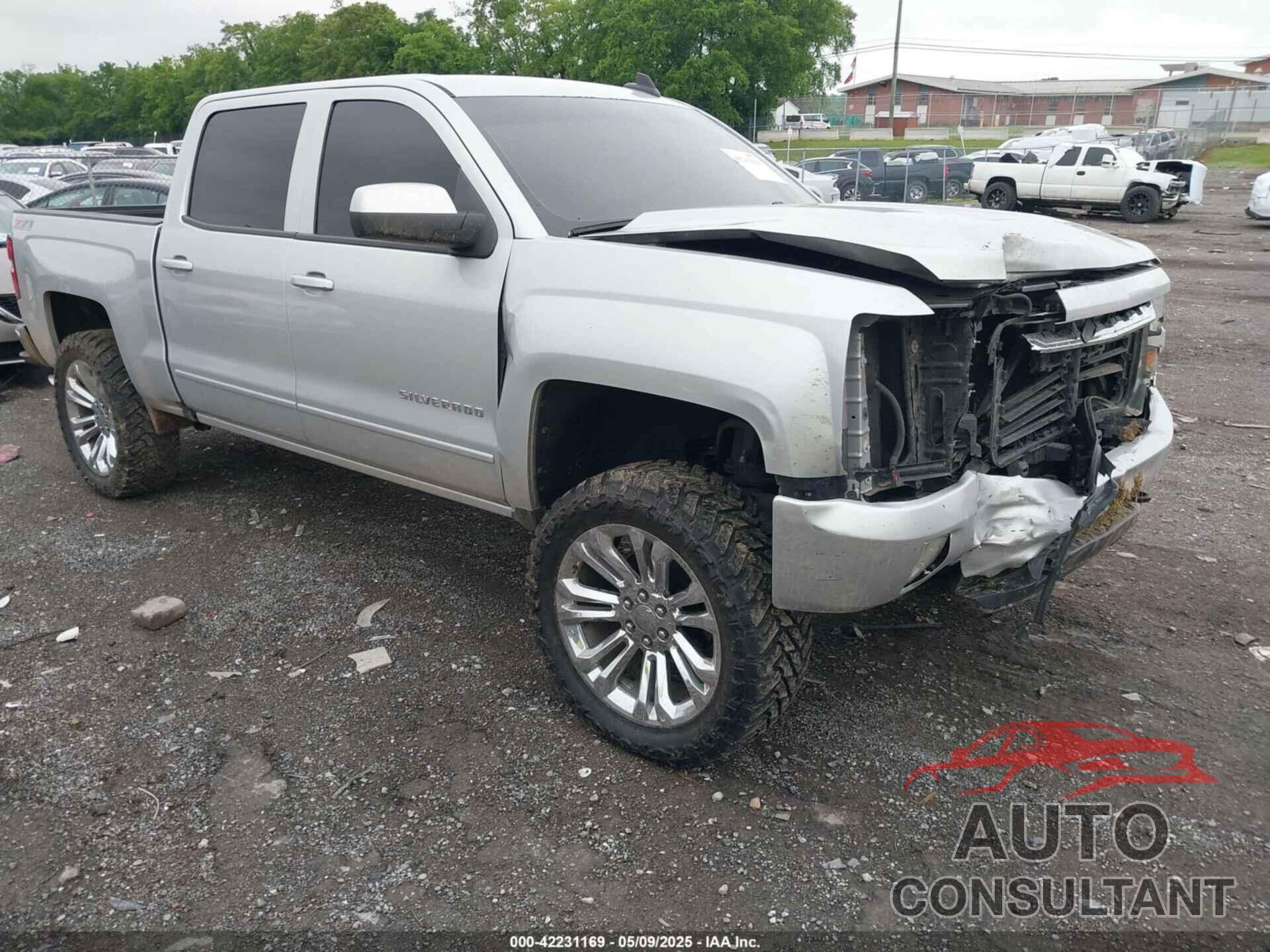 CHEVROLET SILVERADO 1500 2017 - 3GCUKREC2HG146121