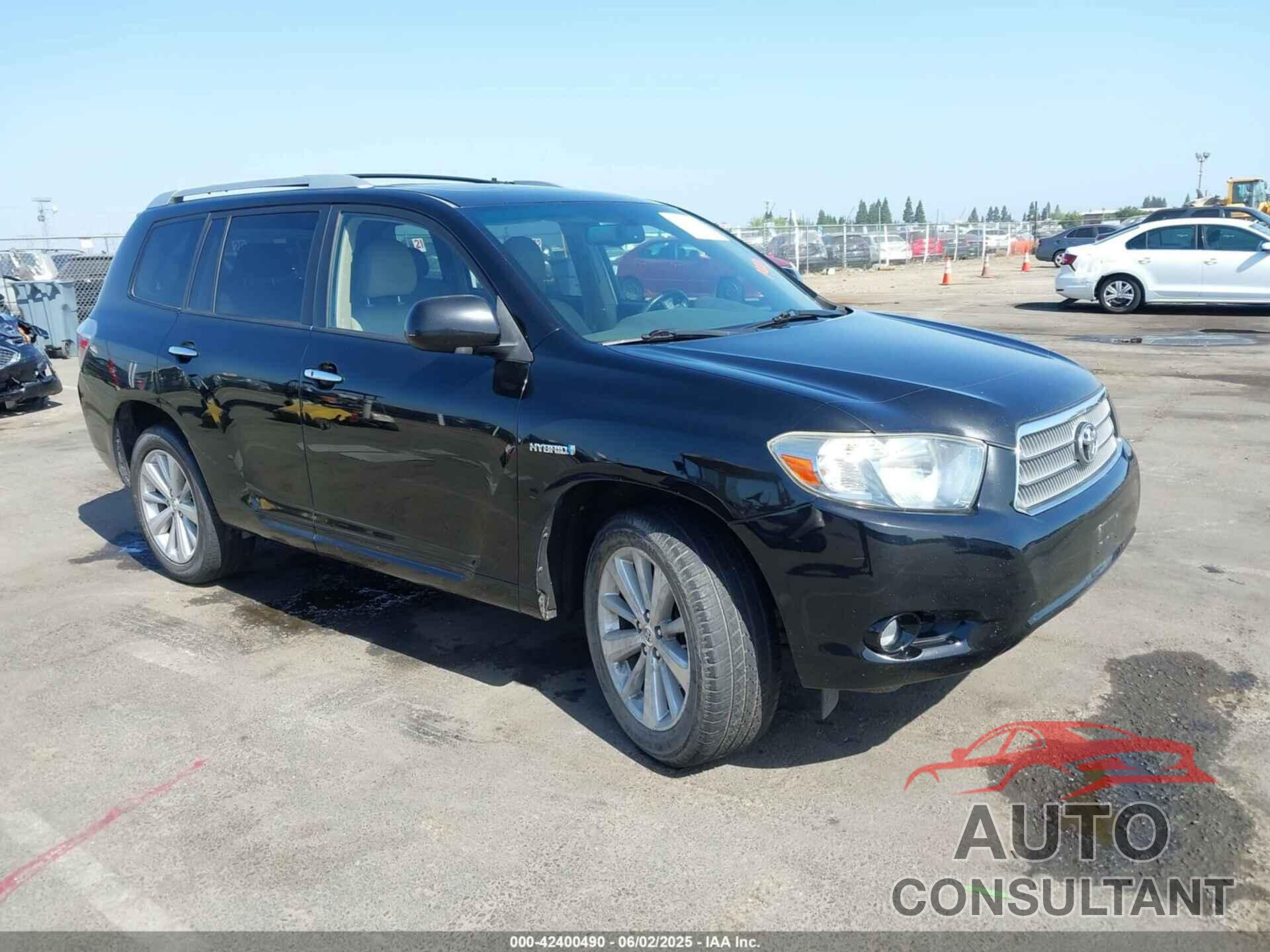 TOYOTA HIGHLANDER HYBRID 2010 - JTEJW3EH7A2039978