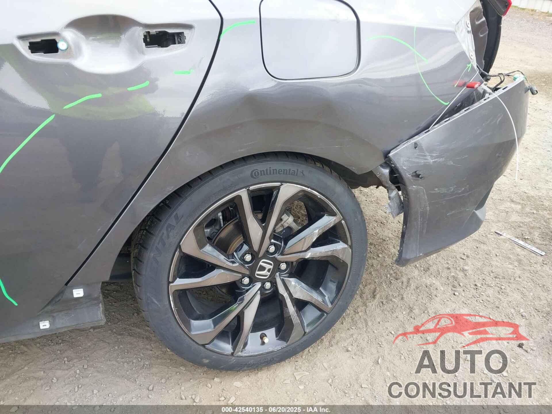 HONDA CIVIC 2019 - 2HGFC2F89KH500846