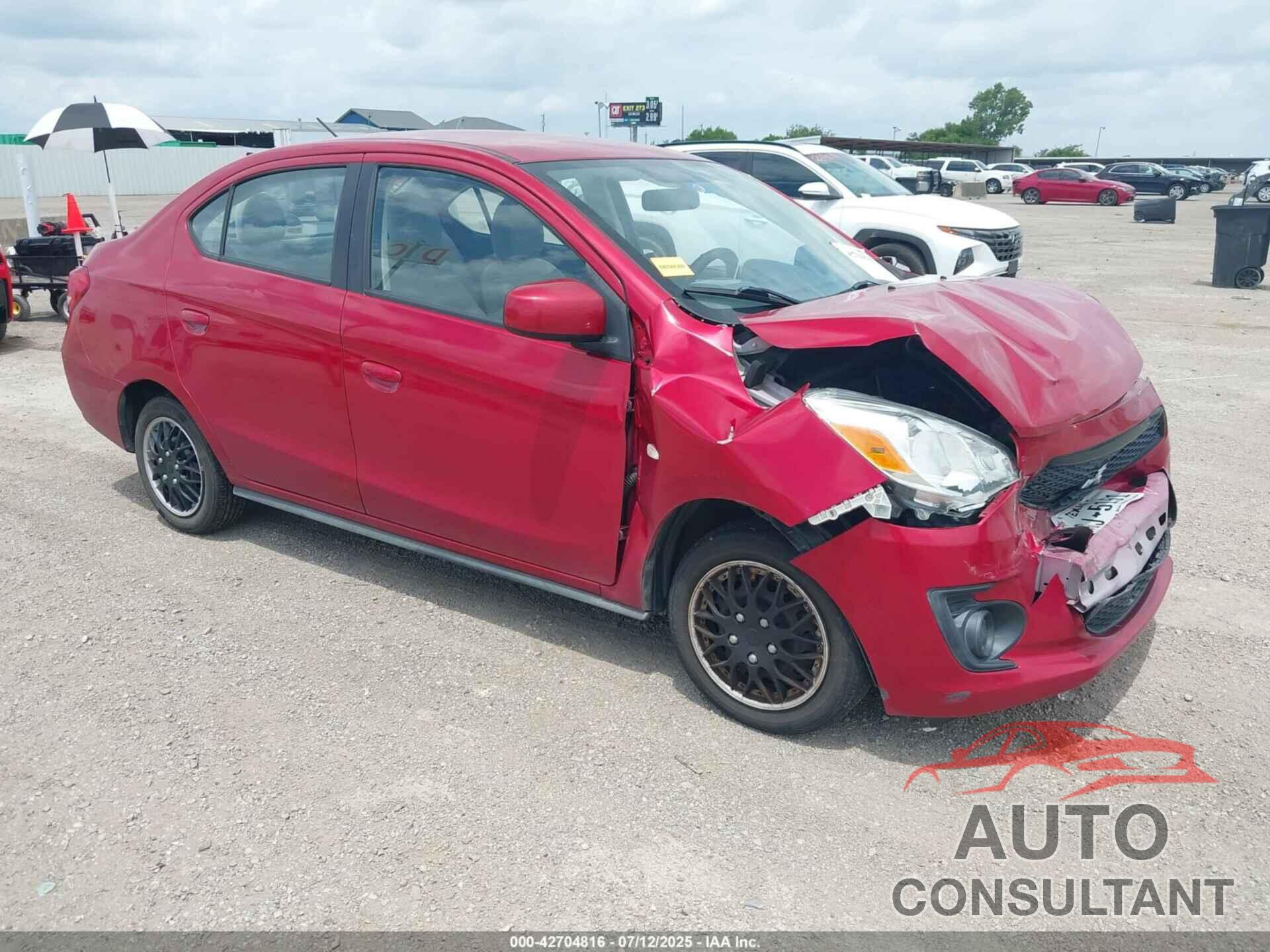 MITSUBISHI MIRAGE G4 2020 - ML32F3FJ7LHF03318