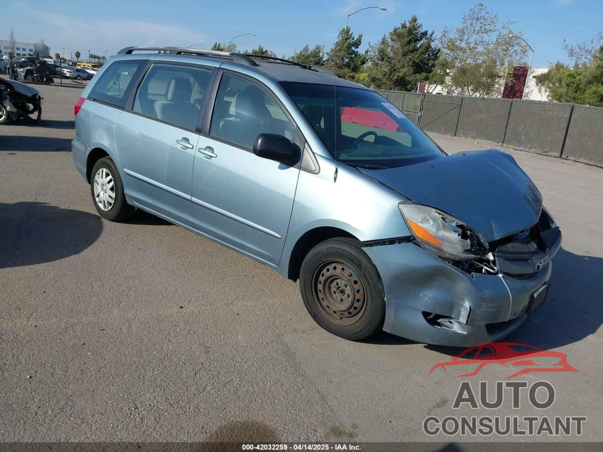TOYOTA SIENNA 2009 - 5TDZK23C19S268830