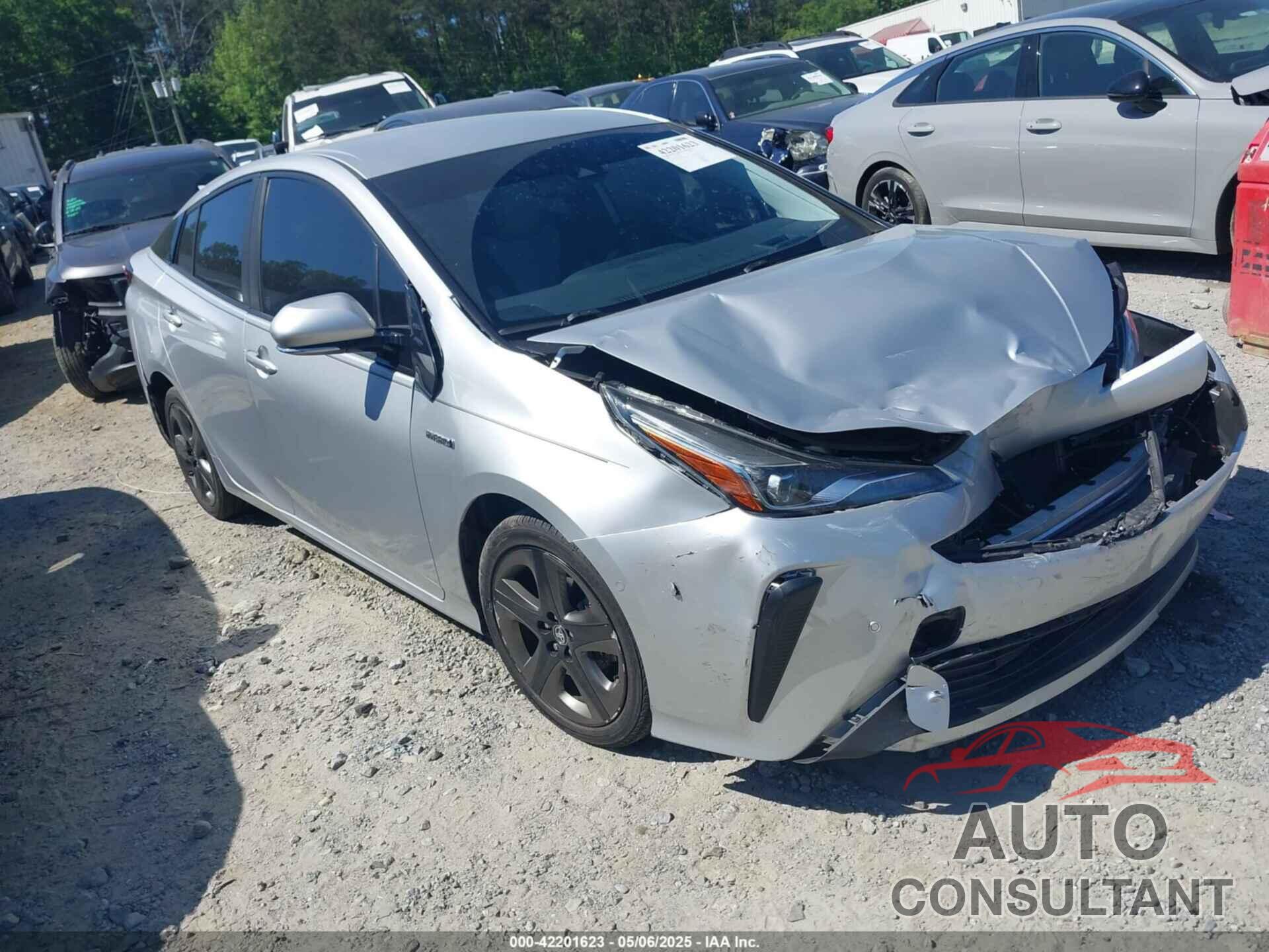 TOYOTA PRIUS 2020 - JTDKARFUXL3125434