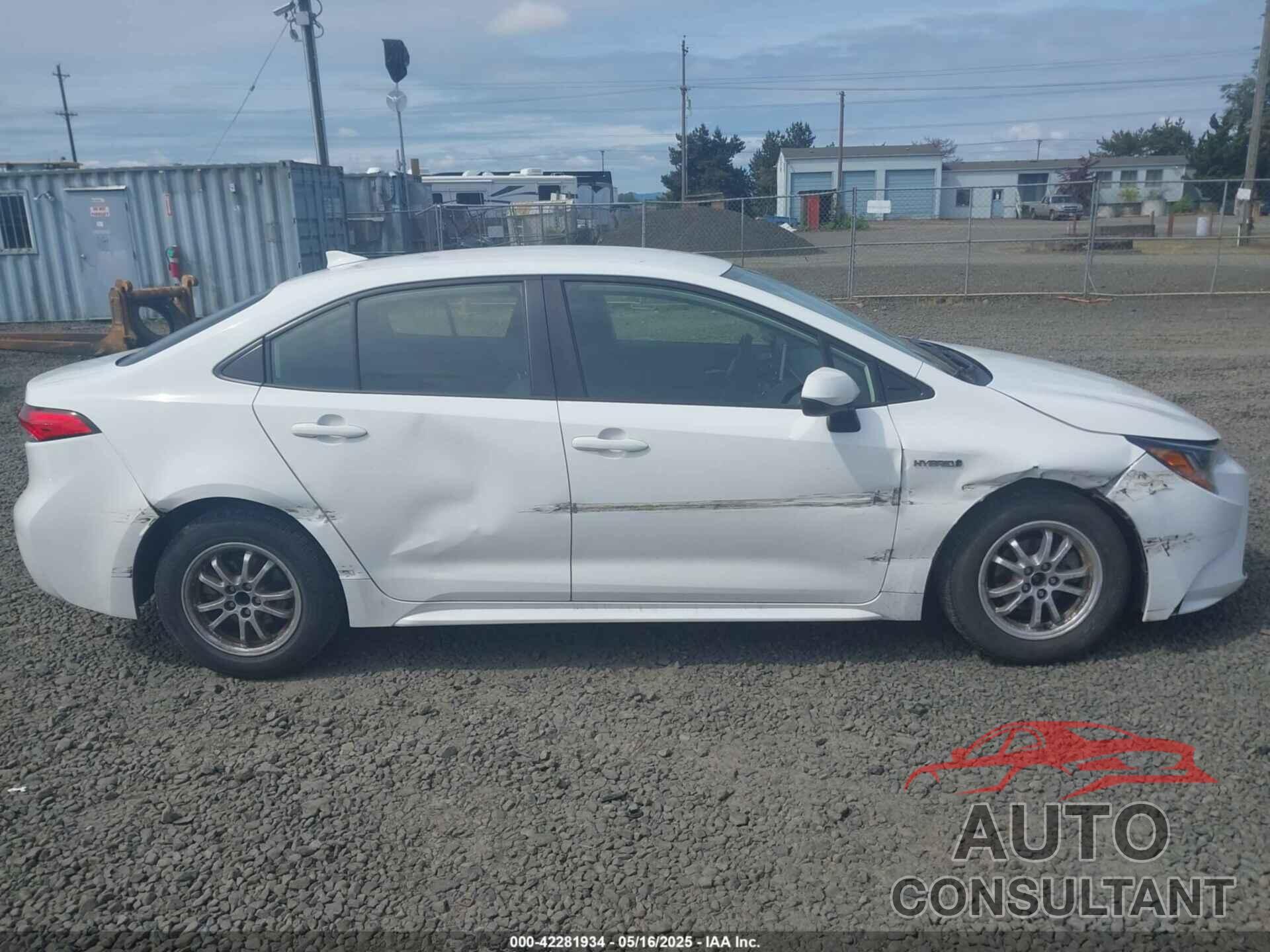 TOYOTA COROLLA 2021 - JTDEAMDE6MJ002447