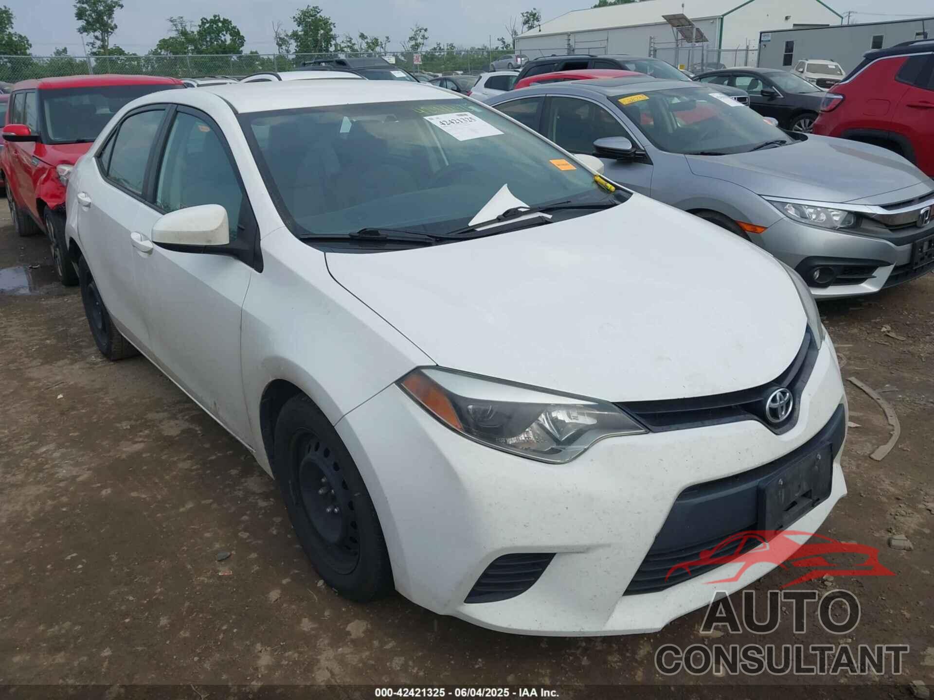 TOYOTA COROLLA 2014 - 2T1BURHE5EC120584