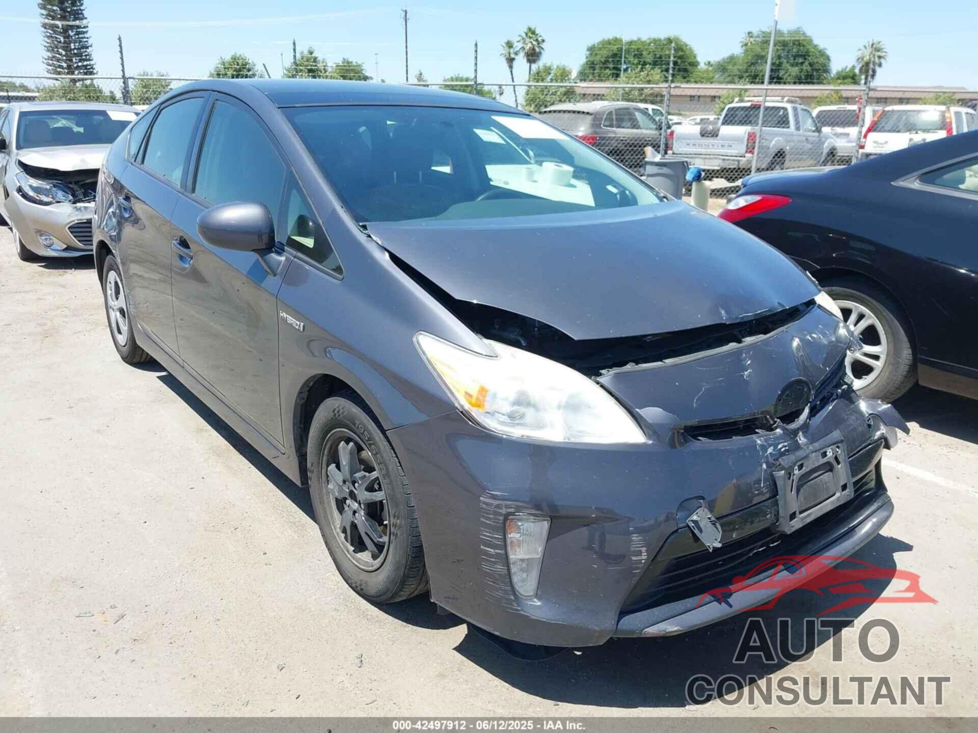 TOYOTA PRIUS 2013 - JTDKN3DU7D1622409