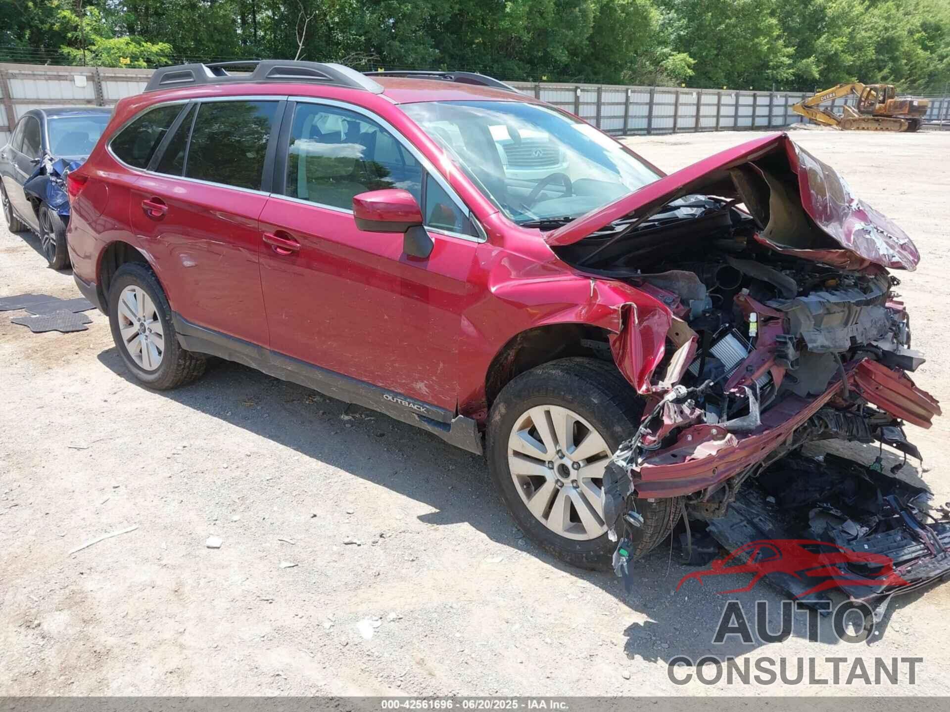 SUBARU OUTBACK 2016 - 4S4BSBCC7G3334714