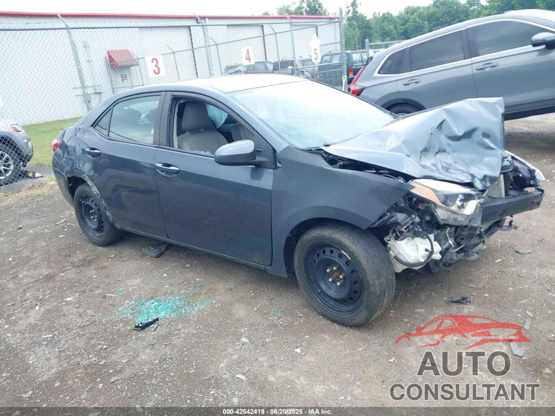TOYOTA COROLLA 2016 - 2T1BURHE8GC657811