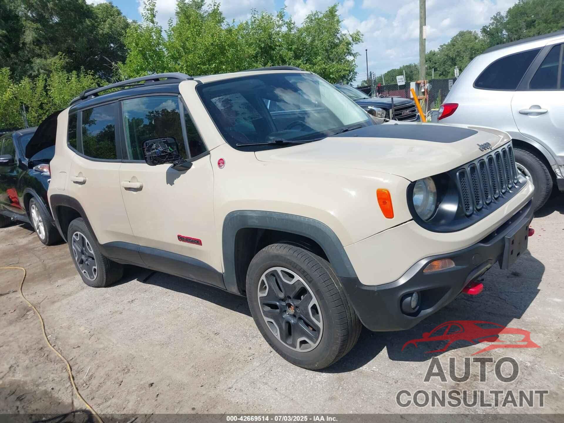 JEEP RENEGADE 2015 - ZACCJBCTXFPB78335