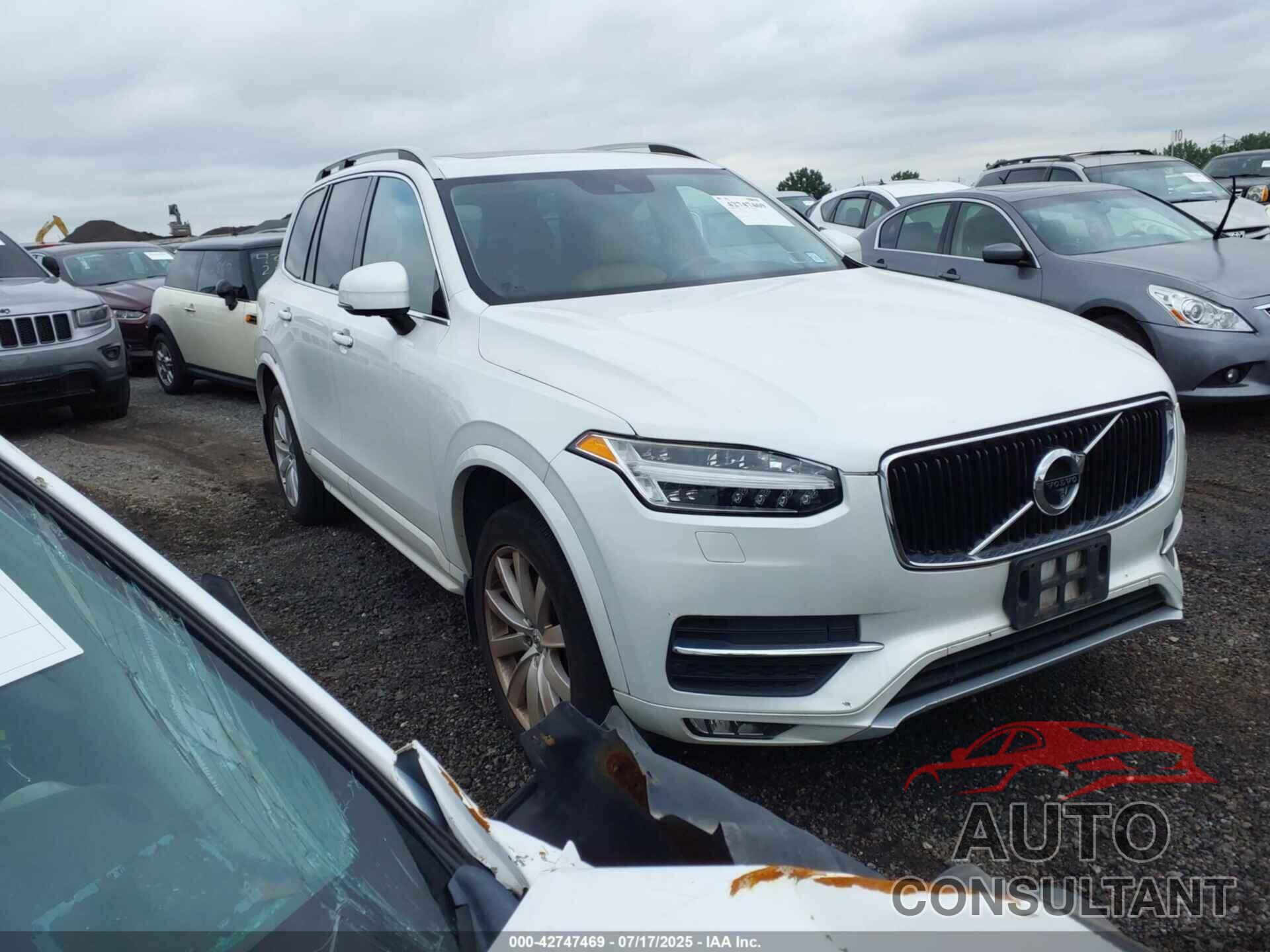 VOLVO XC90 2016 - YV4A22PK0G1013284