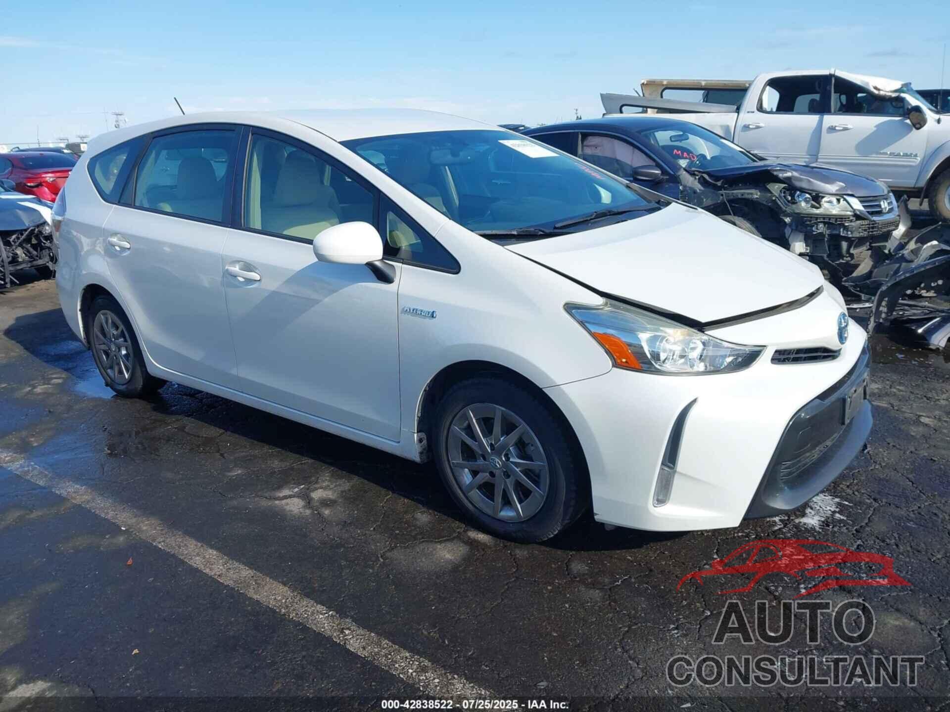 TOYOTA PRIUS V 2016 - JTDZN3EU4GJ046862