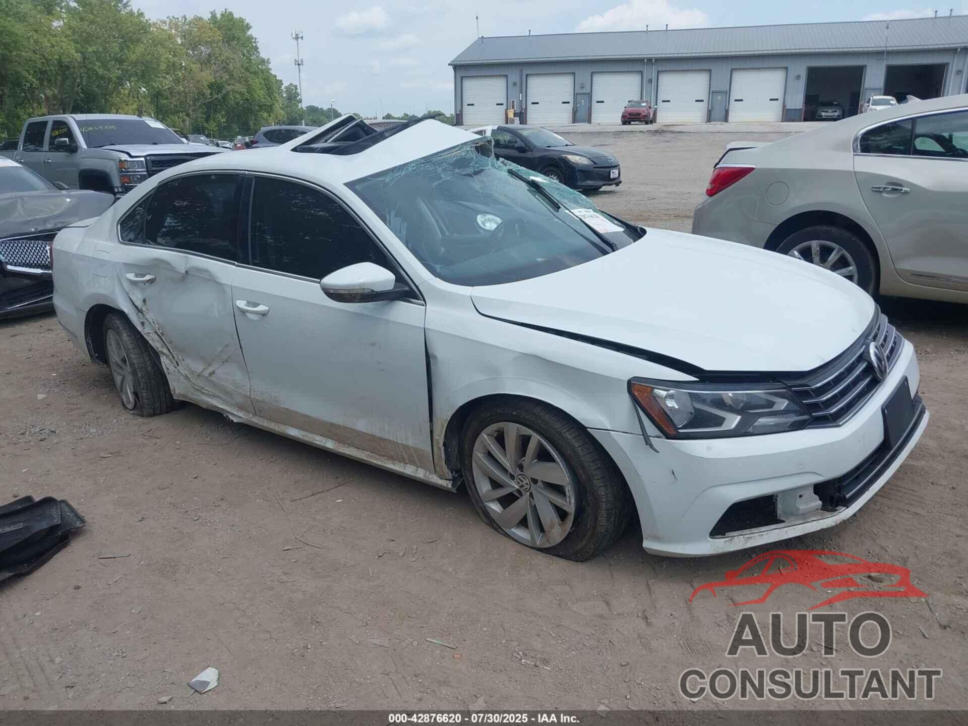 VOLKSWAGEN PASSAT 2018 - 1VWBA7A31JC039300