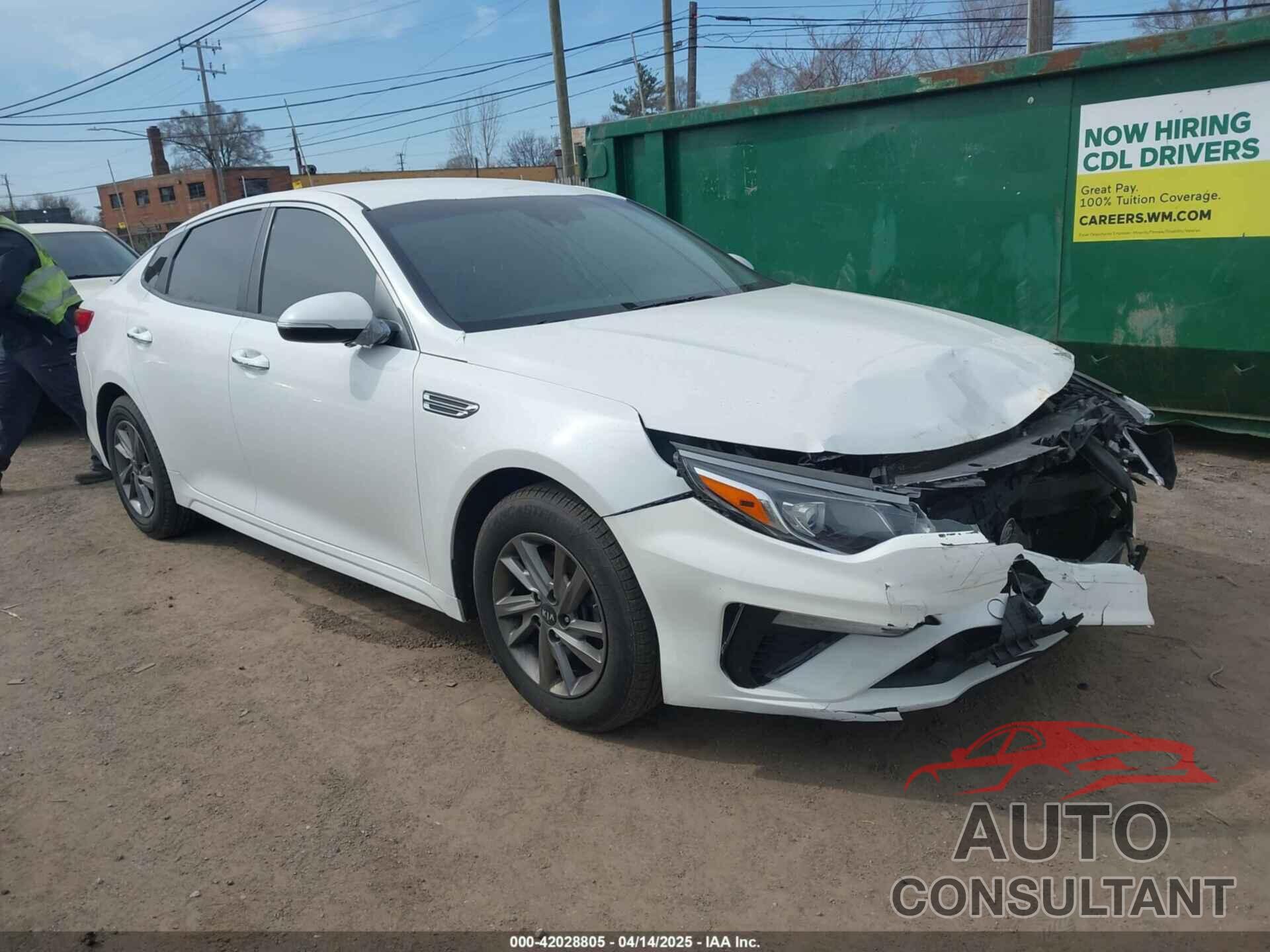 KIA OPTIMA 2019 - 5XXGT4L35KG349675