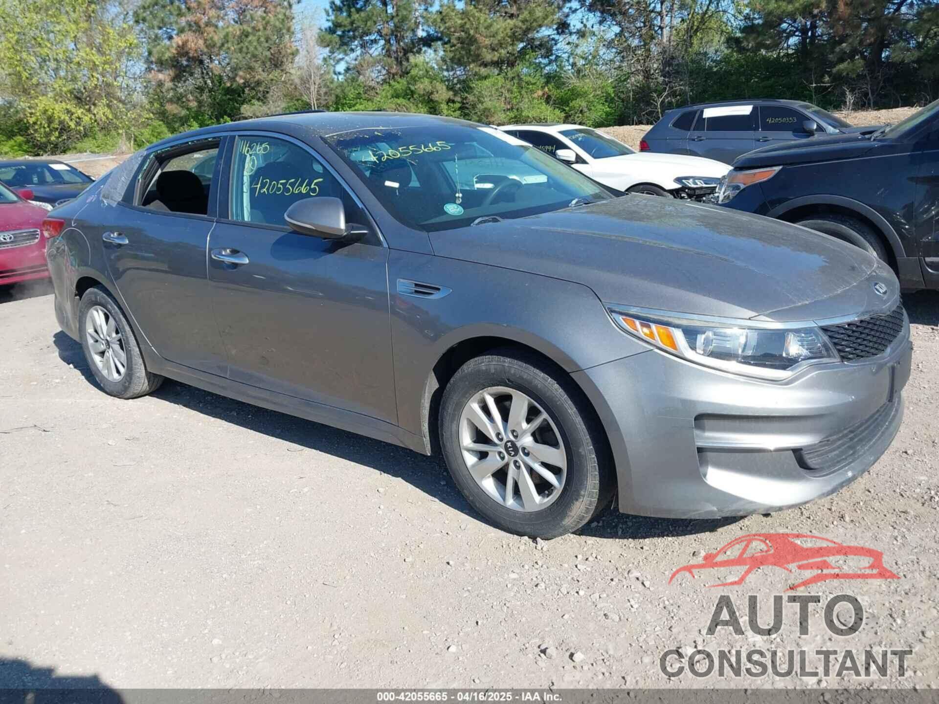 KIA OPTIMA 2016 - 5XXGT4L36GG116265