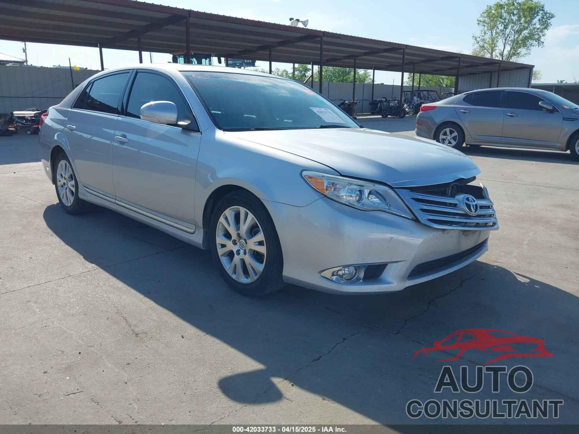 TOYOTA AVALON 2011 - 4T1BK3DB9BU424686