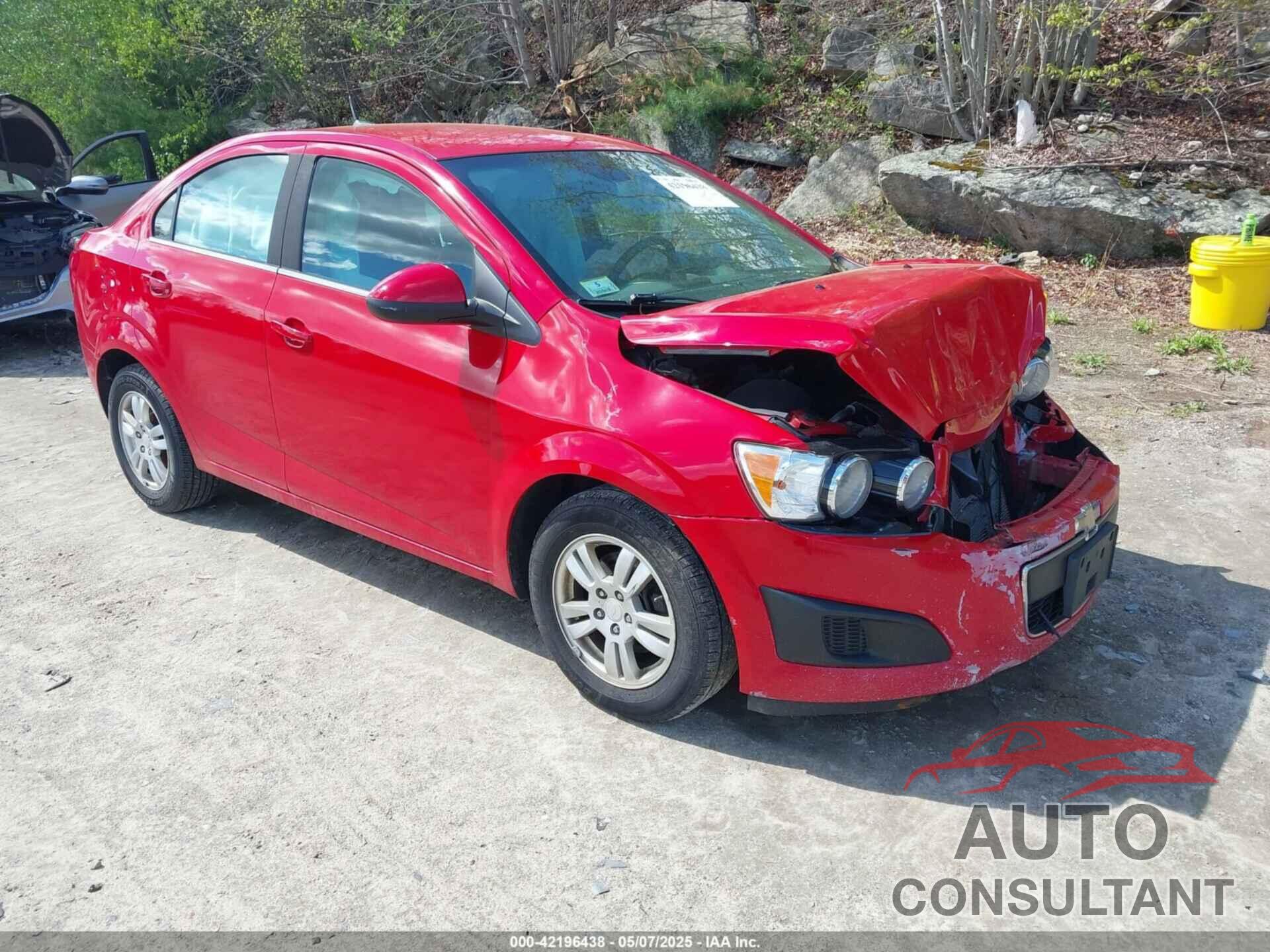 CHEVROLET SONIC 2013 - 1G1JC5SG3D4168273