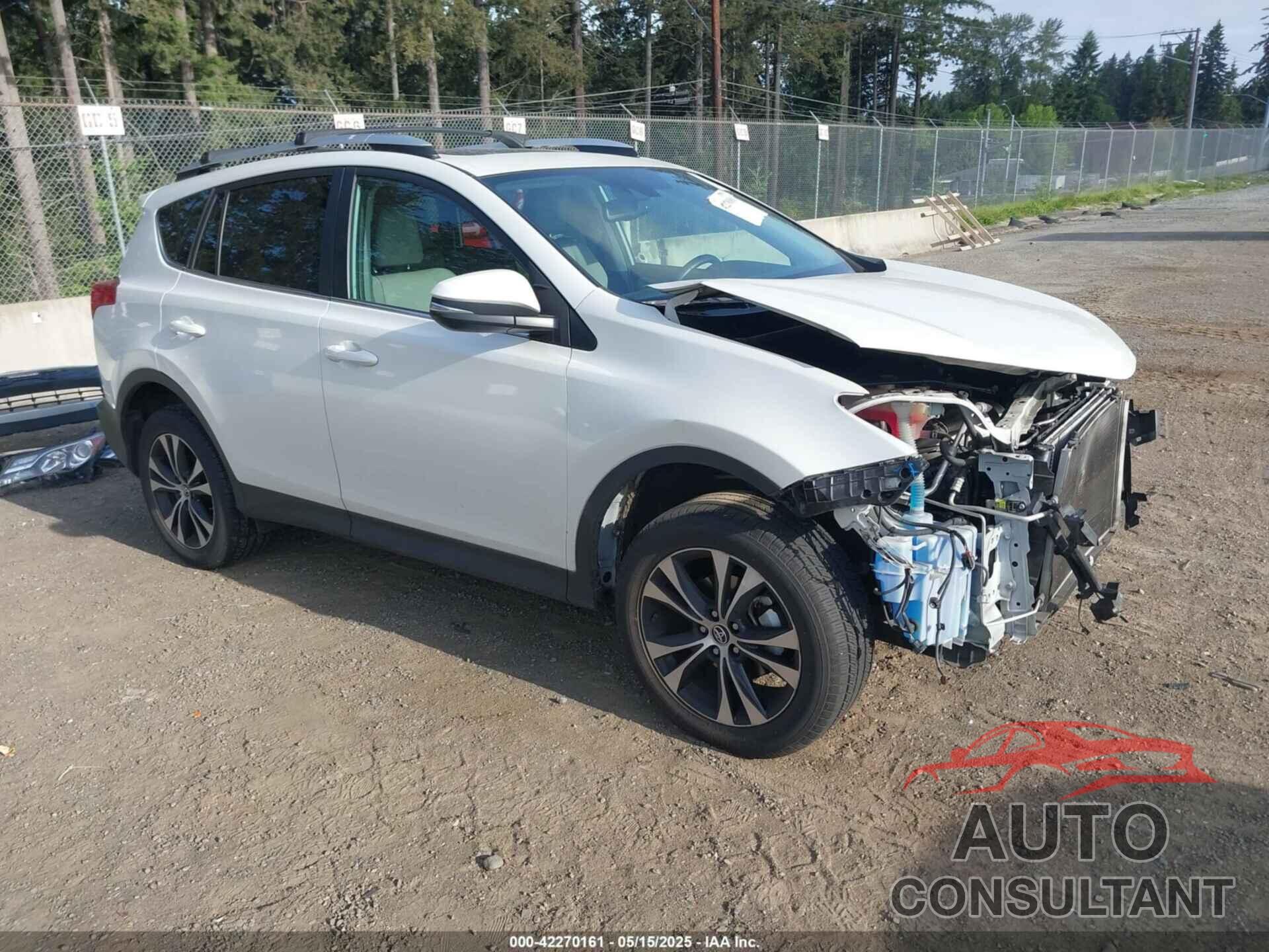 TOYOTA RAV4 2015 - 2T3DFREV0FW401495