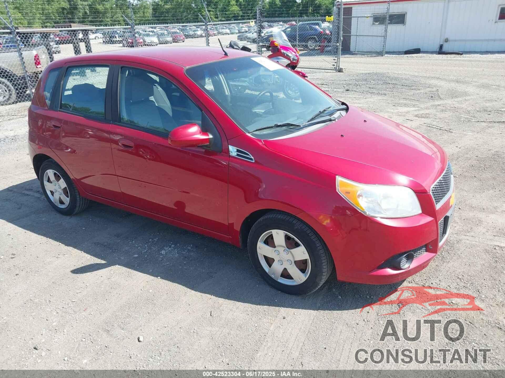 CHEVROLET AVEO 2011 - KL1TD6DEXBB136726