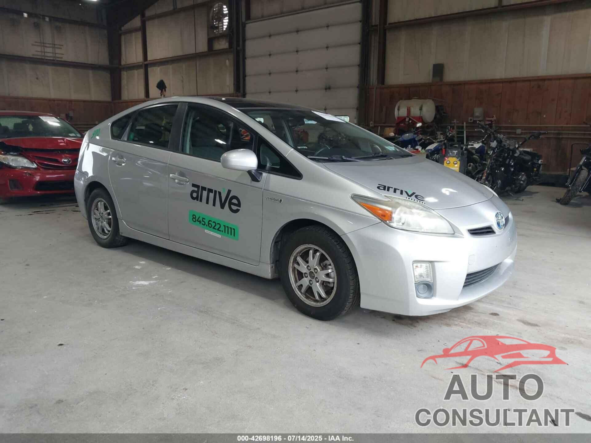 TOYOTA PRIUS 2011 - JTDKN3DU1B0262671