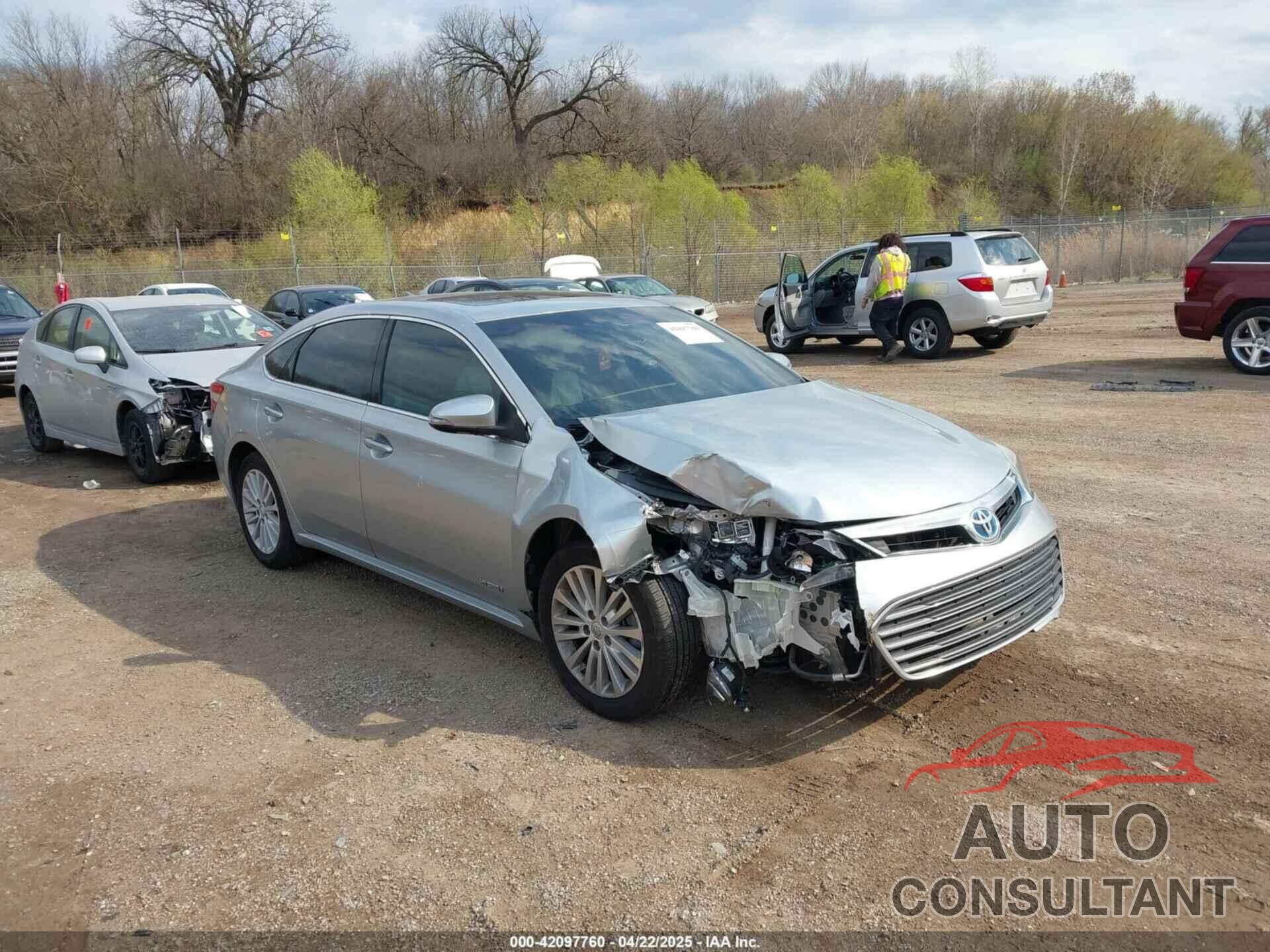 TOYOTA AVALON HYBRID 2015 - 4T1BD1EB6FU038195