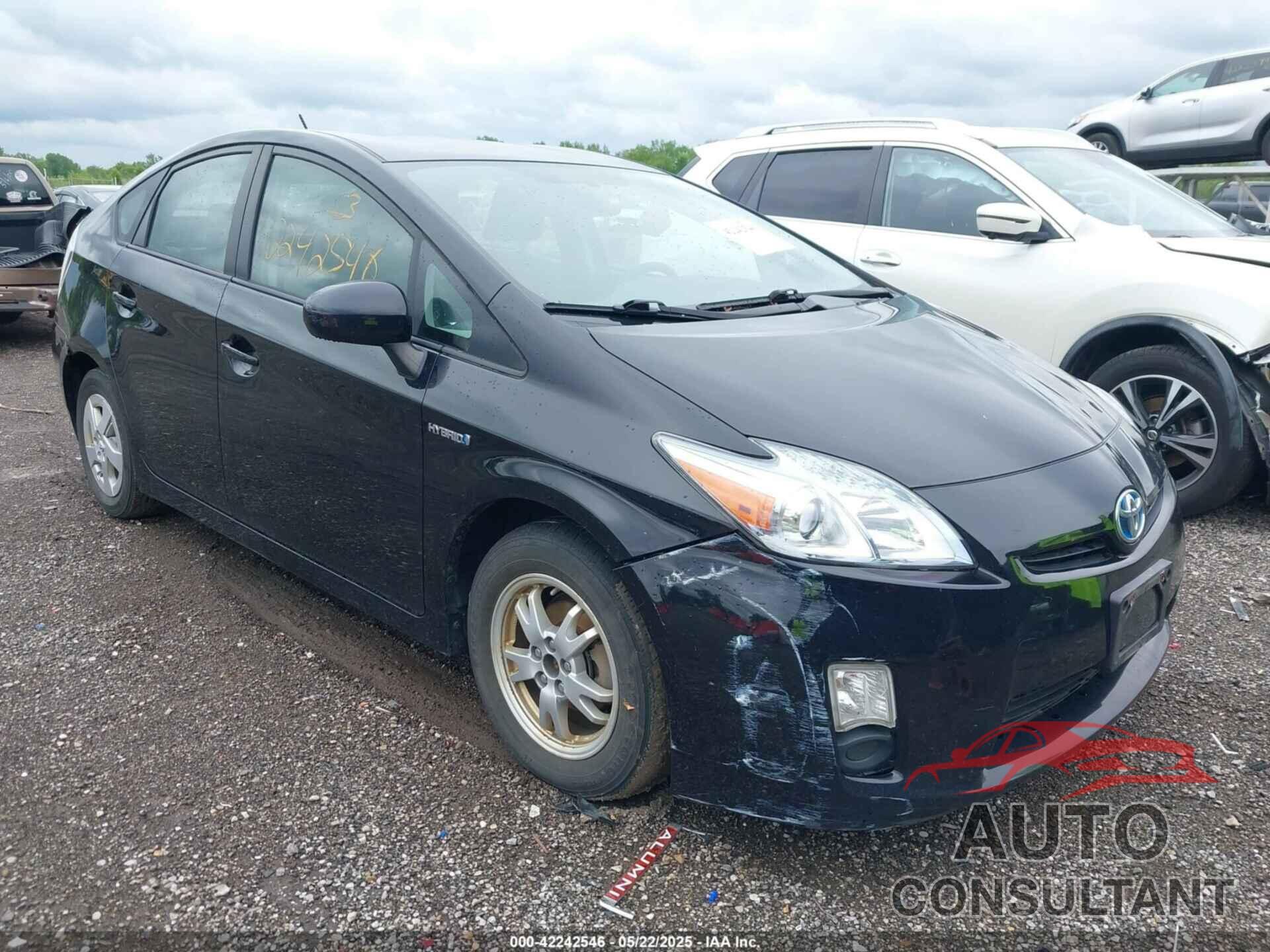 TOYOTA PRIUS 2010 - JTDKN3DU5A5007216