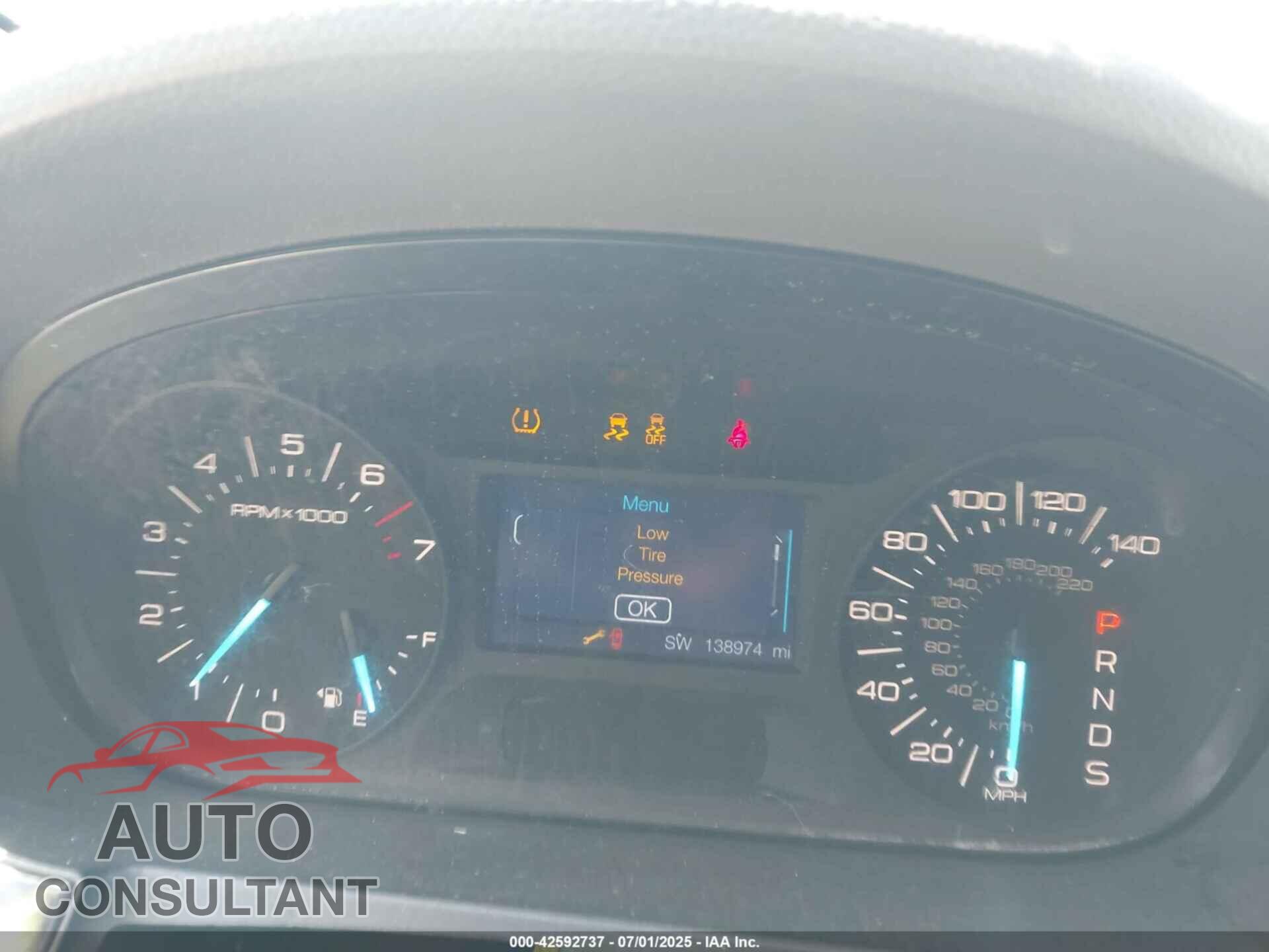 FORD EDGE 2013 - 2FMDK3GC1DBB74740