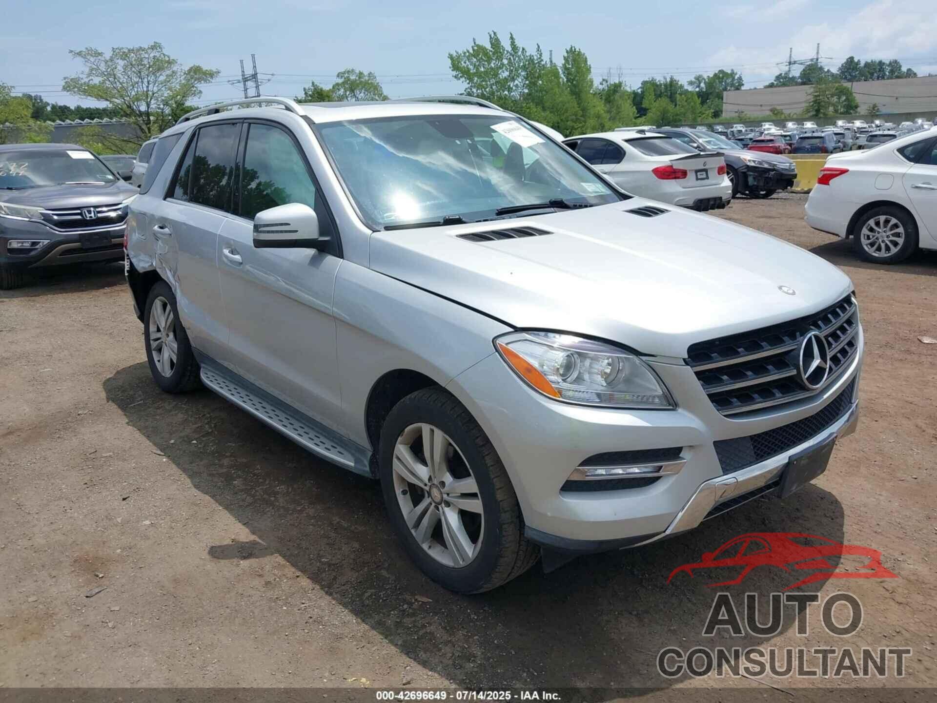 MERCEDES-BENZ ML 350 2012 - 4JGDA5HB2CA035036