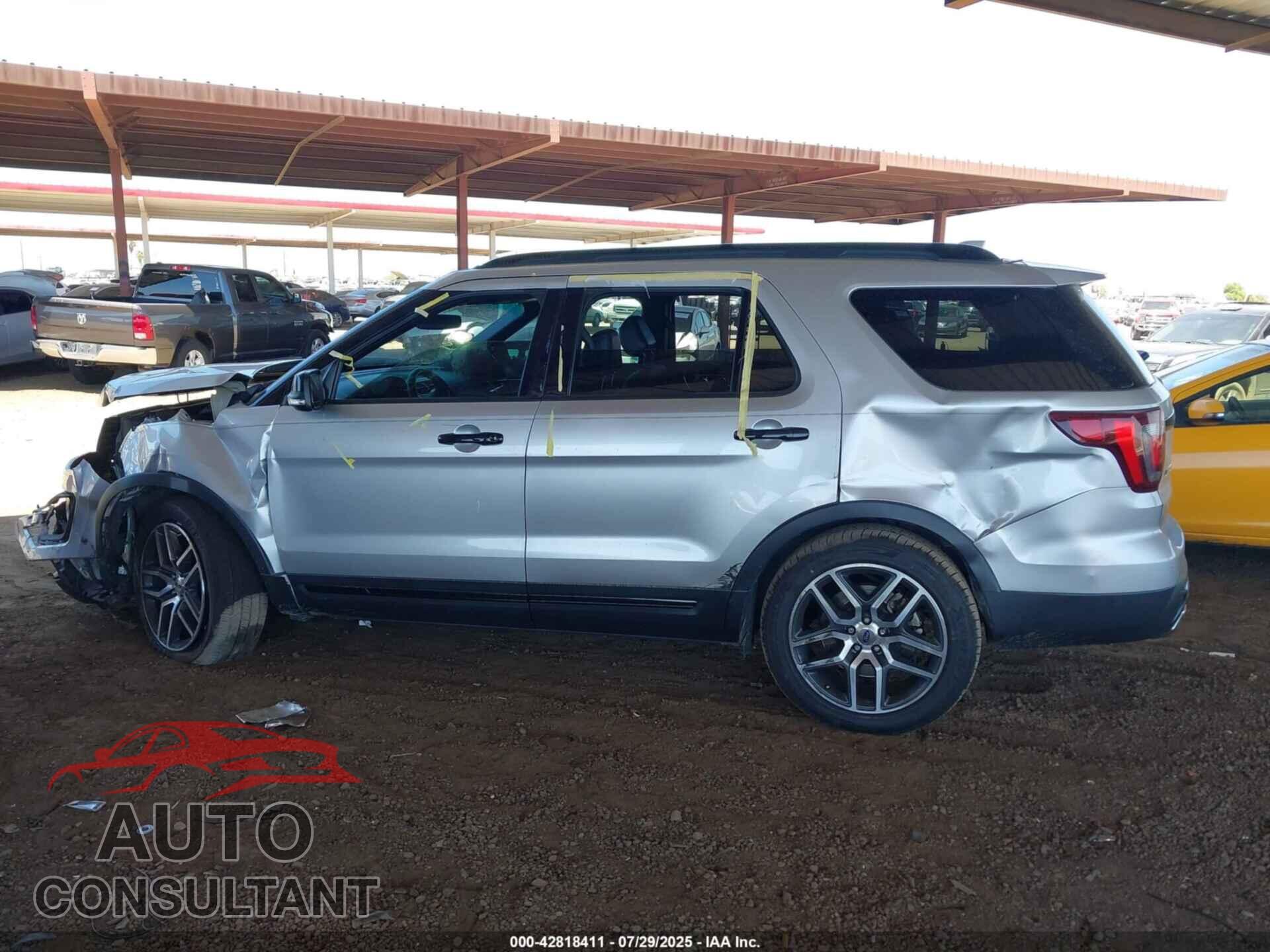FORD EXPLORER 2017 - 1FM5K8GT1HGA70264