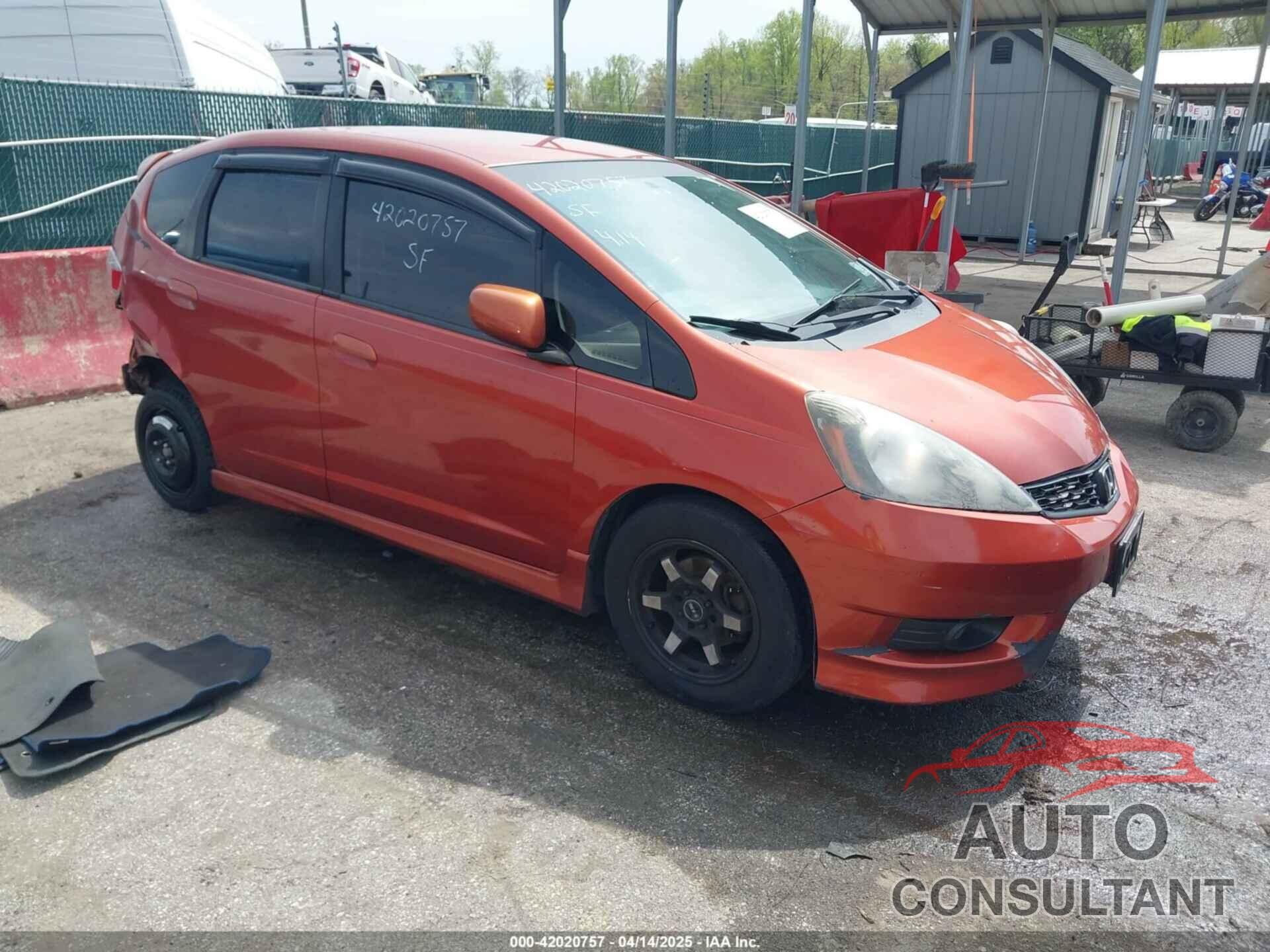 HONDA FIT 2012 - JHMGE8H54CC016590