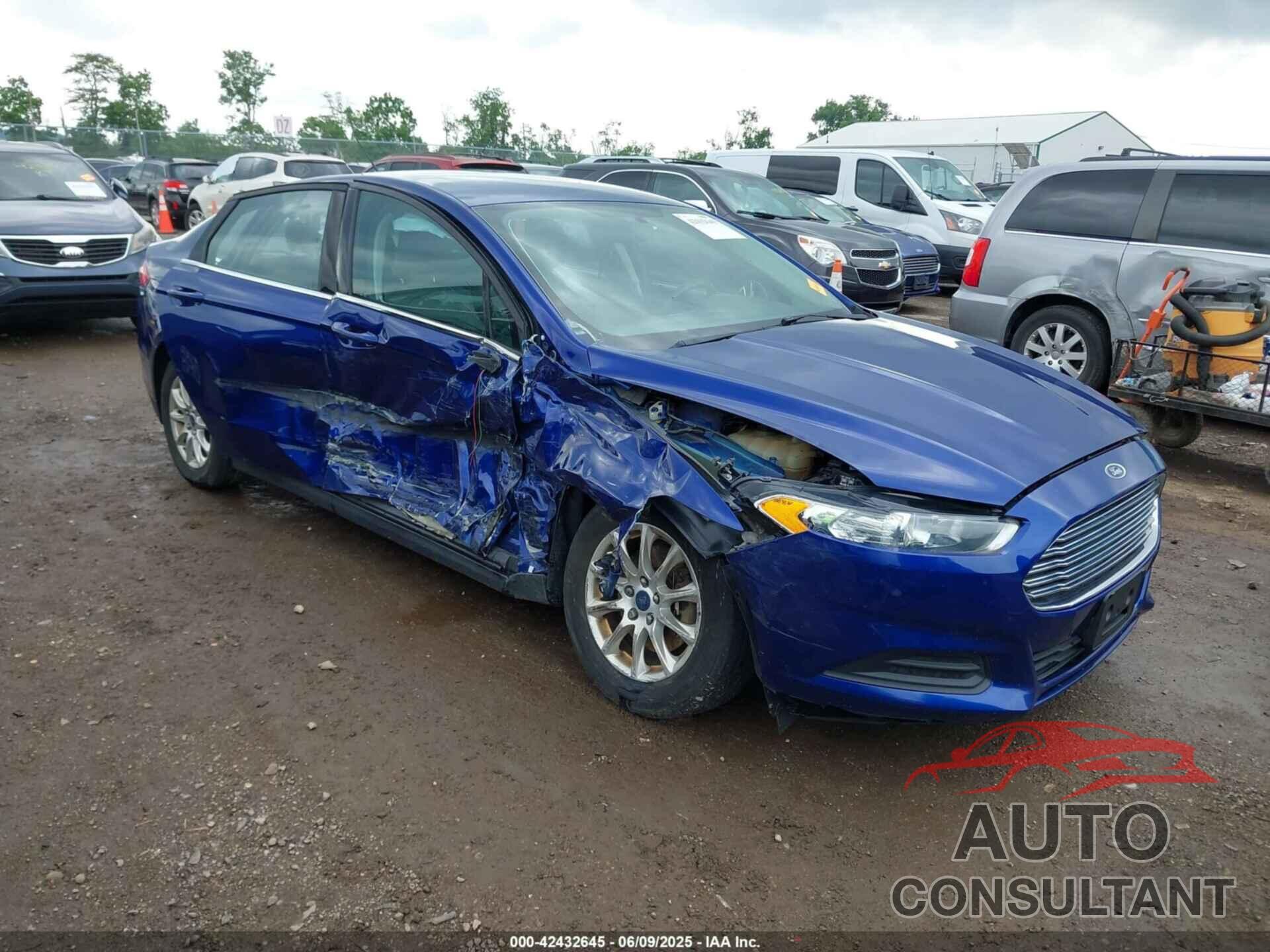 FORD FUSION 2016 - 3FA6P0G78GR164251