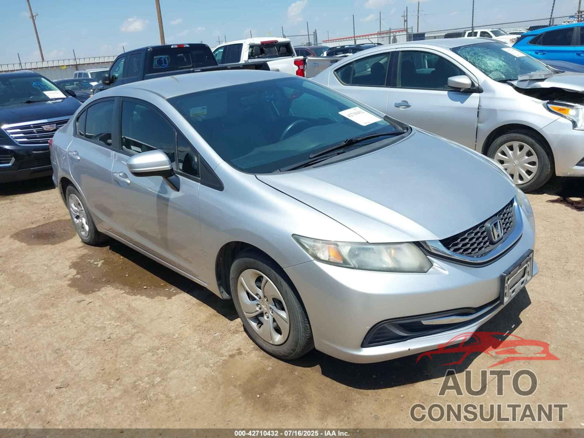 HONDA CIVIC 2014 - 19XFB2F58EE035600