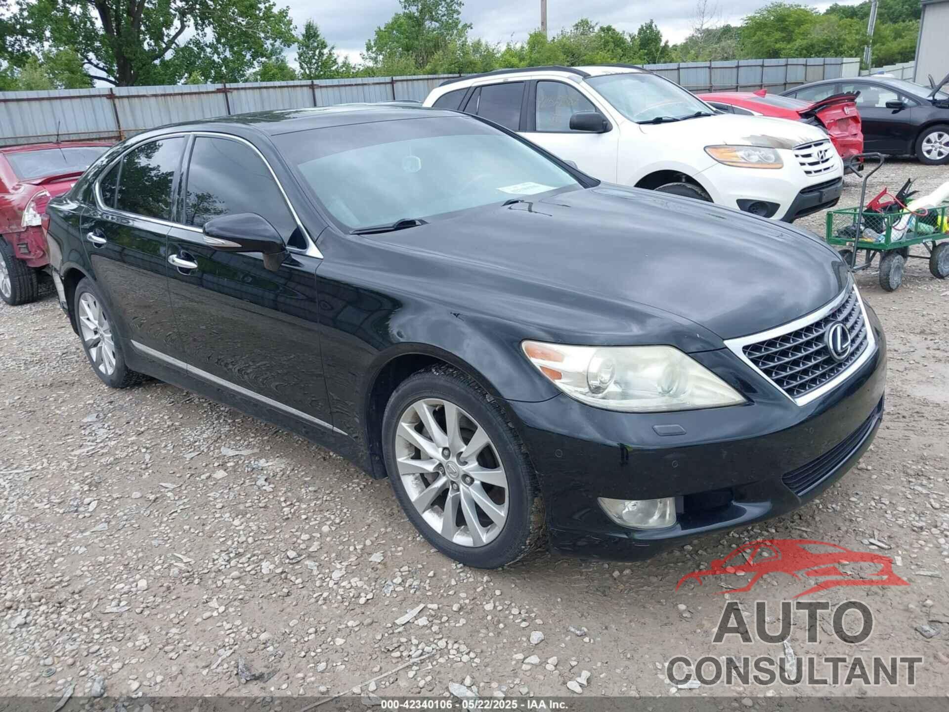 LEXUS LS 460 2010 - JTHCL5EF5A5007415