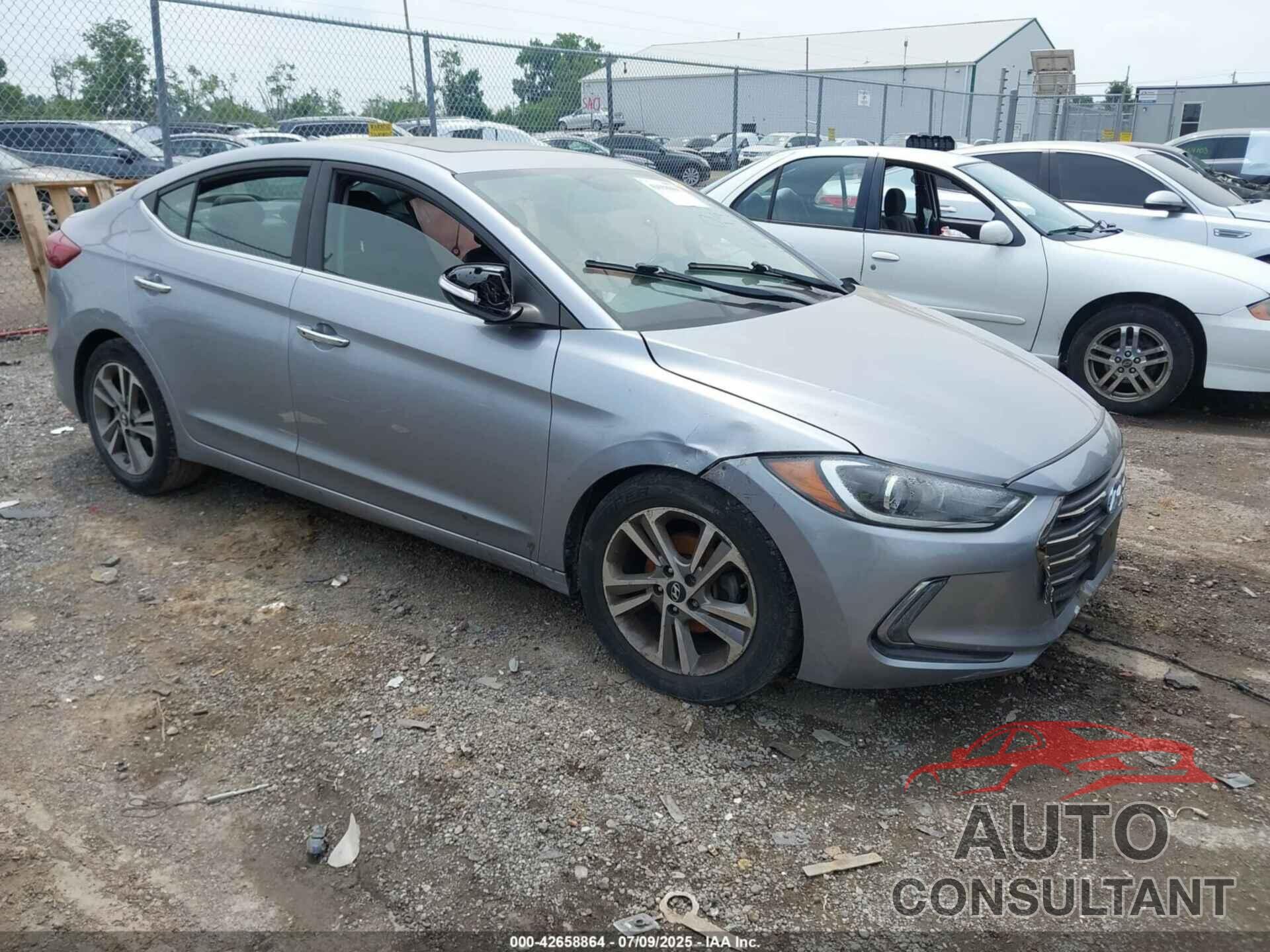 HYUNDAI ELANTRA 2017 - 5NPD84LF5HH037139