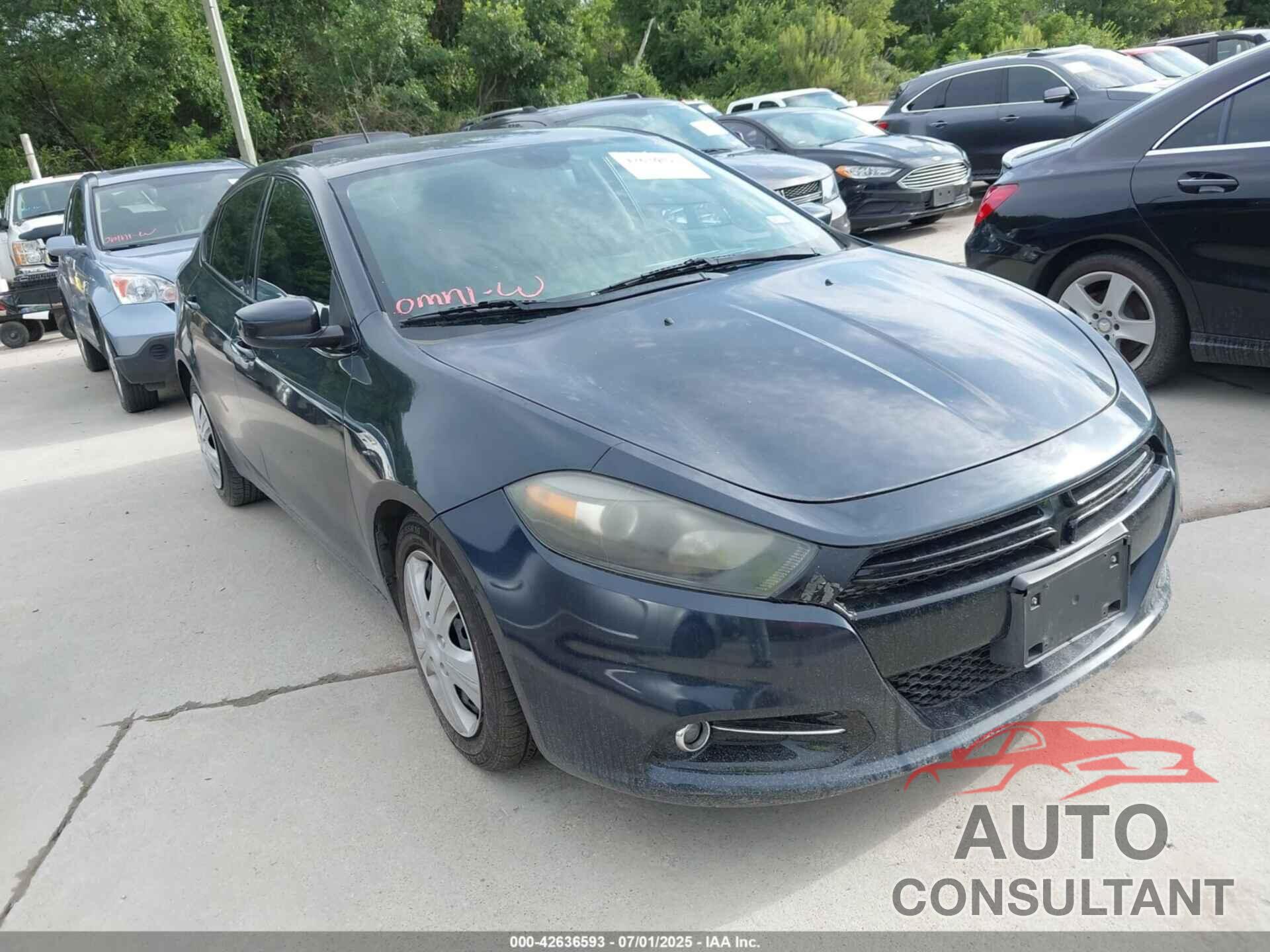 DODGE DART 2013 - 1C3CDFBAXDD322657