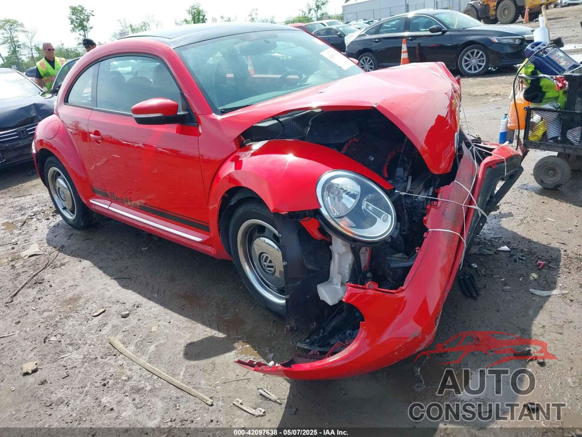 VOLKSWAGEN BEETLE 2014 - 3VWJ17ATXEM655576