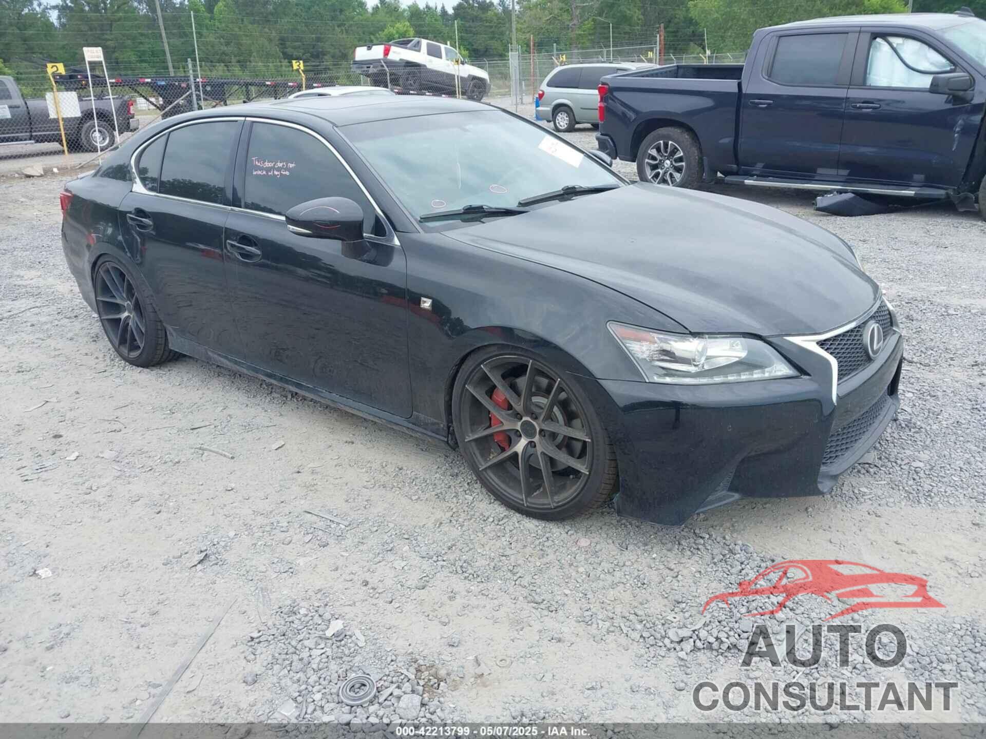 LEXUS GS 350 2014 - JTHBE1BLXE5039078