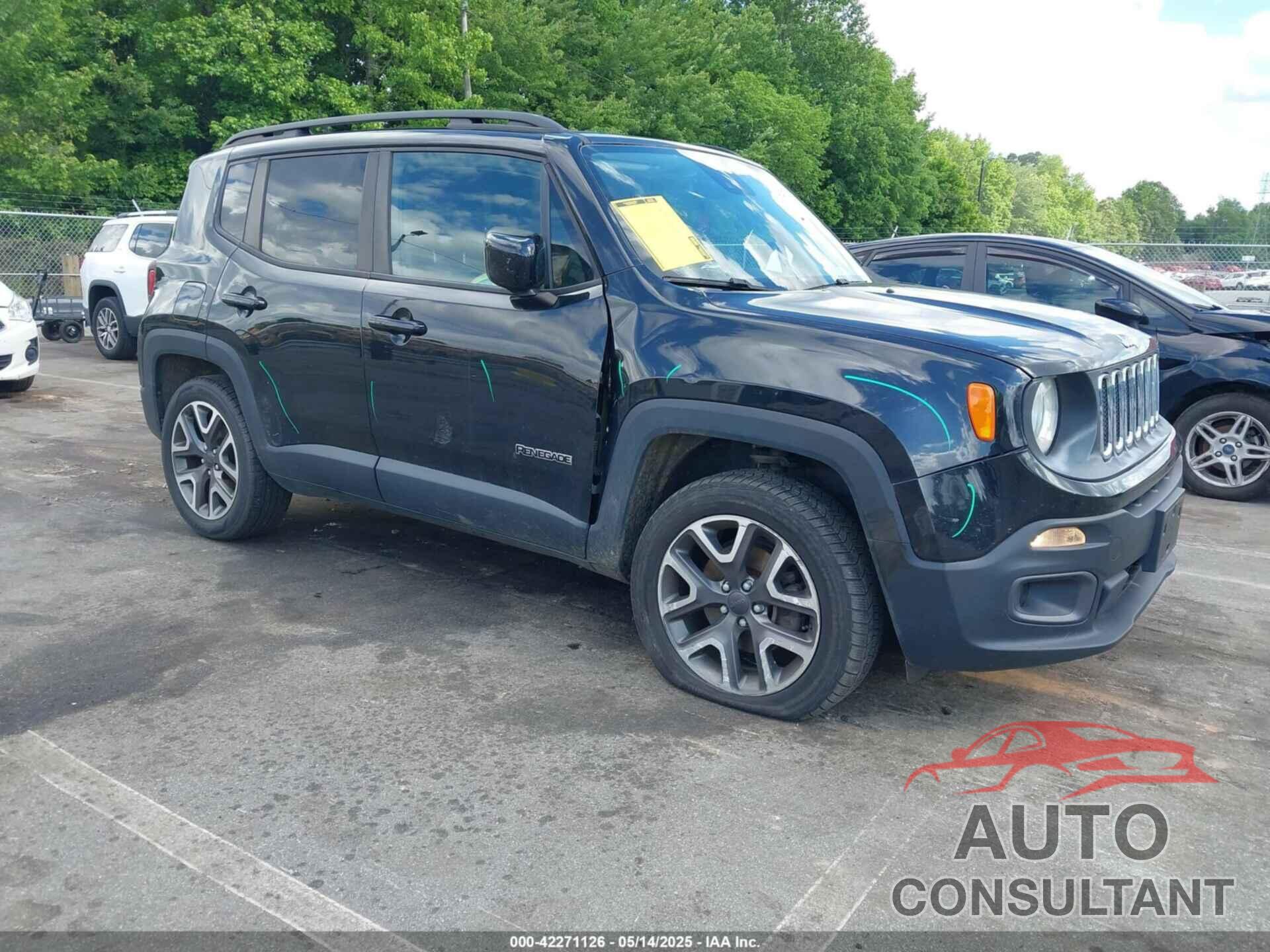 JEEP RENEGADE 2016 - ZACCJBBT0GPE02537