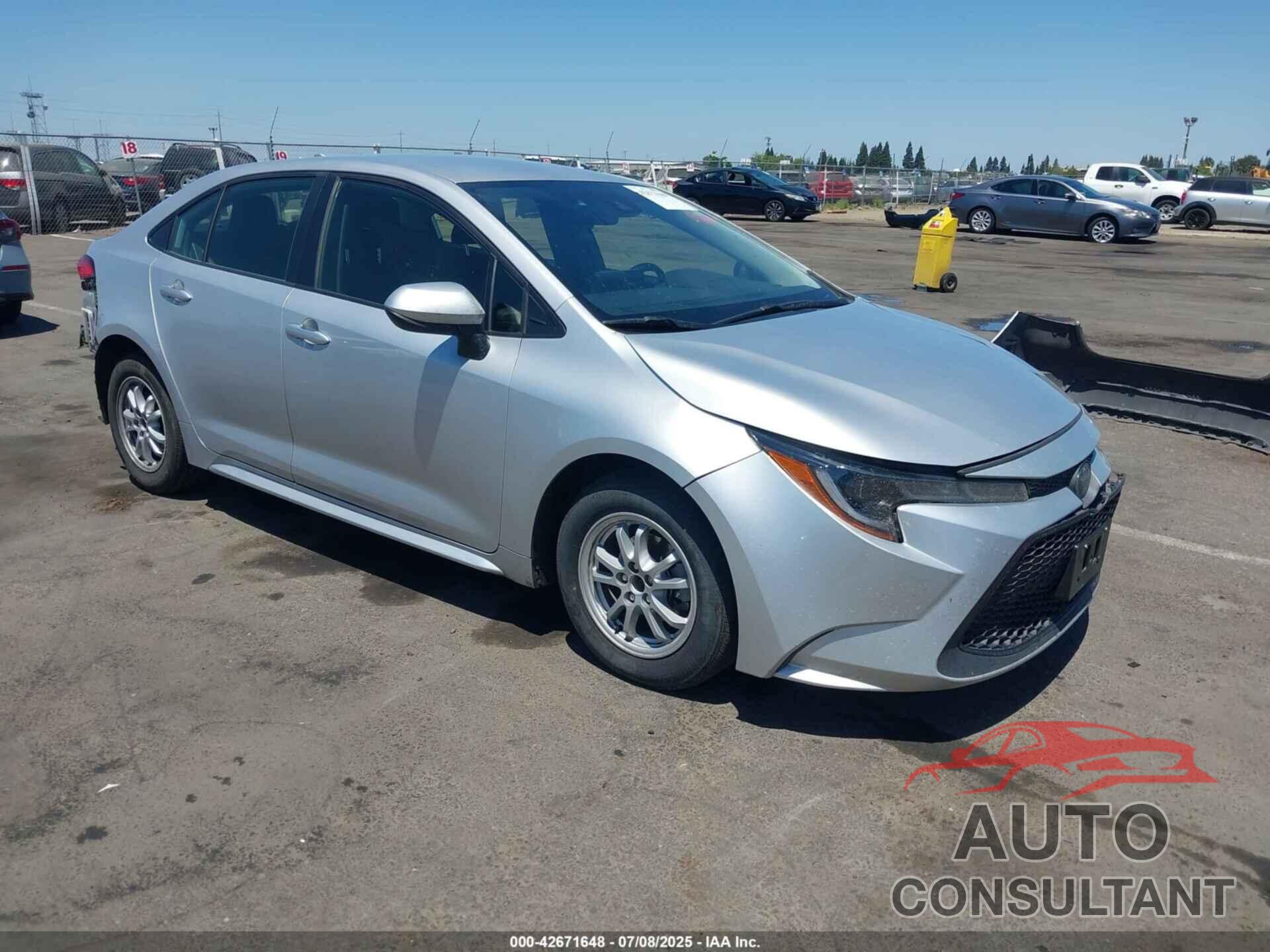 TOYOTA COROLLA 2022 - JTDEAMDE1N3009909