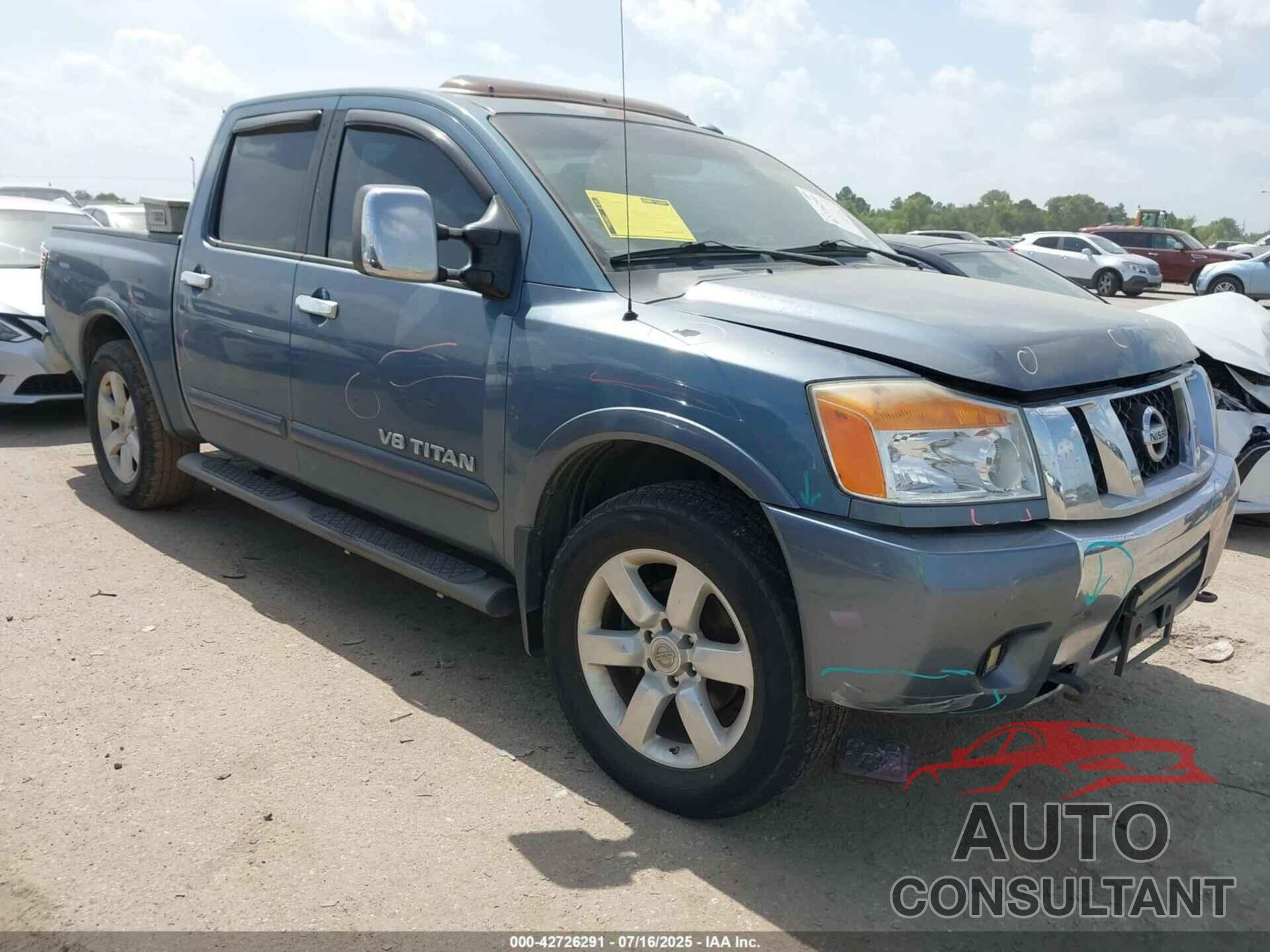 NISSAN TITAN 2012 - 1N6BA0ED7CN308613
