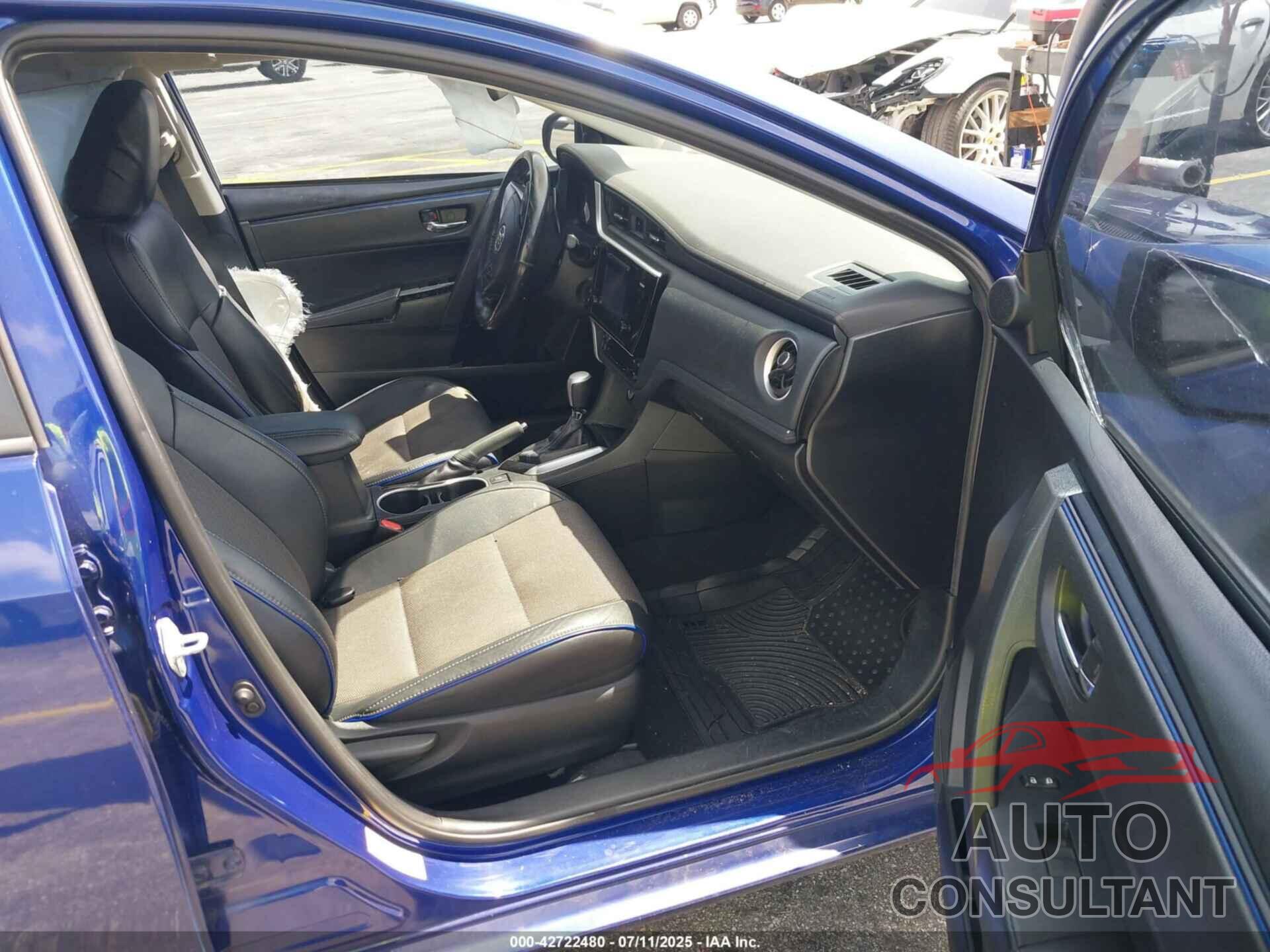 TOYOTA COROLLA 2017 - 2T1BURHE5HC774361