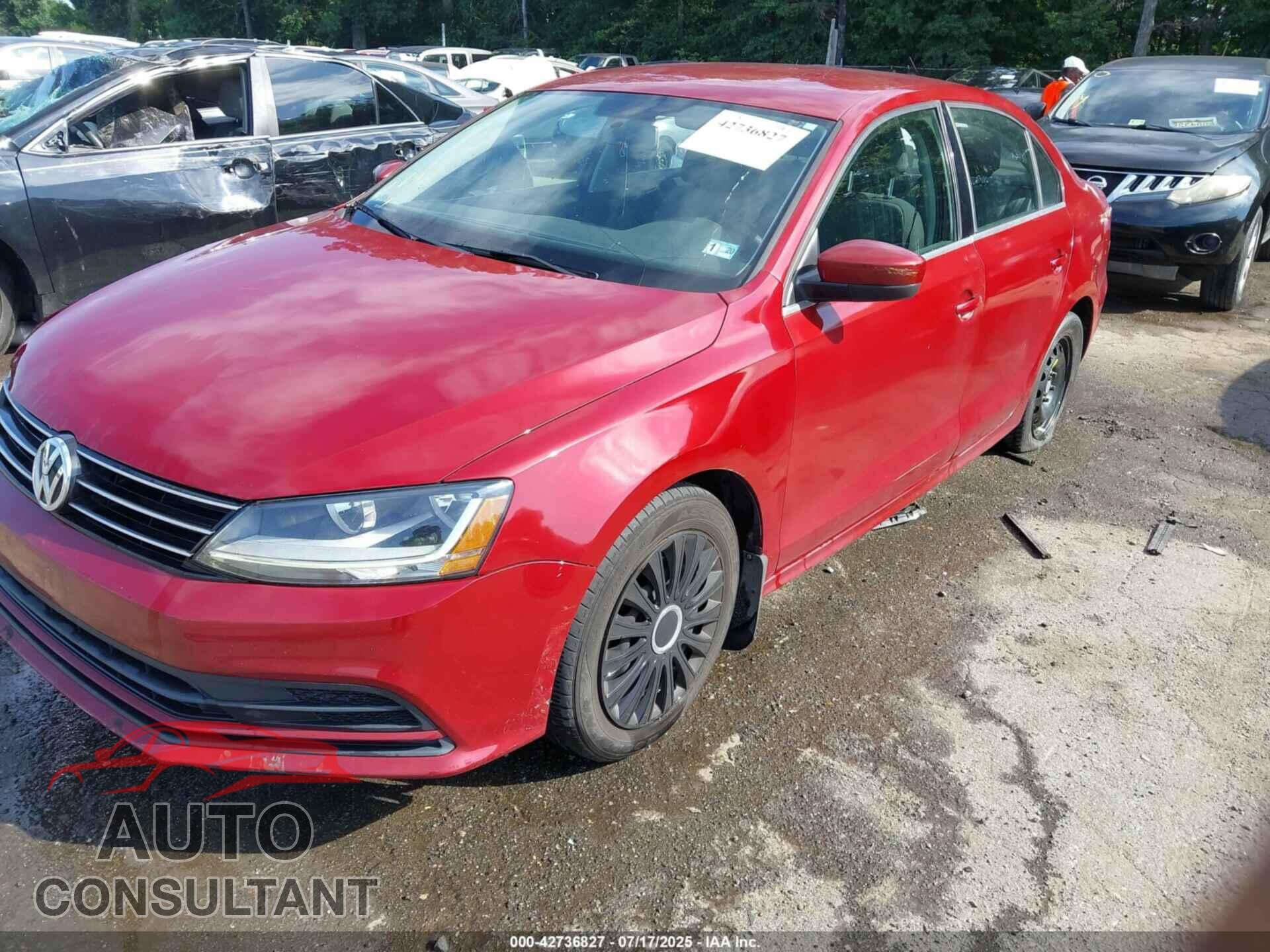 VOLKSWAGEN JETTA 2017 - 3VW2B7AJ2HM368253