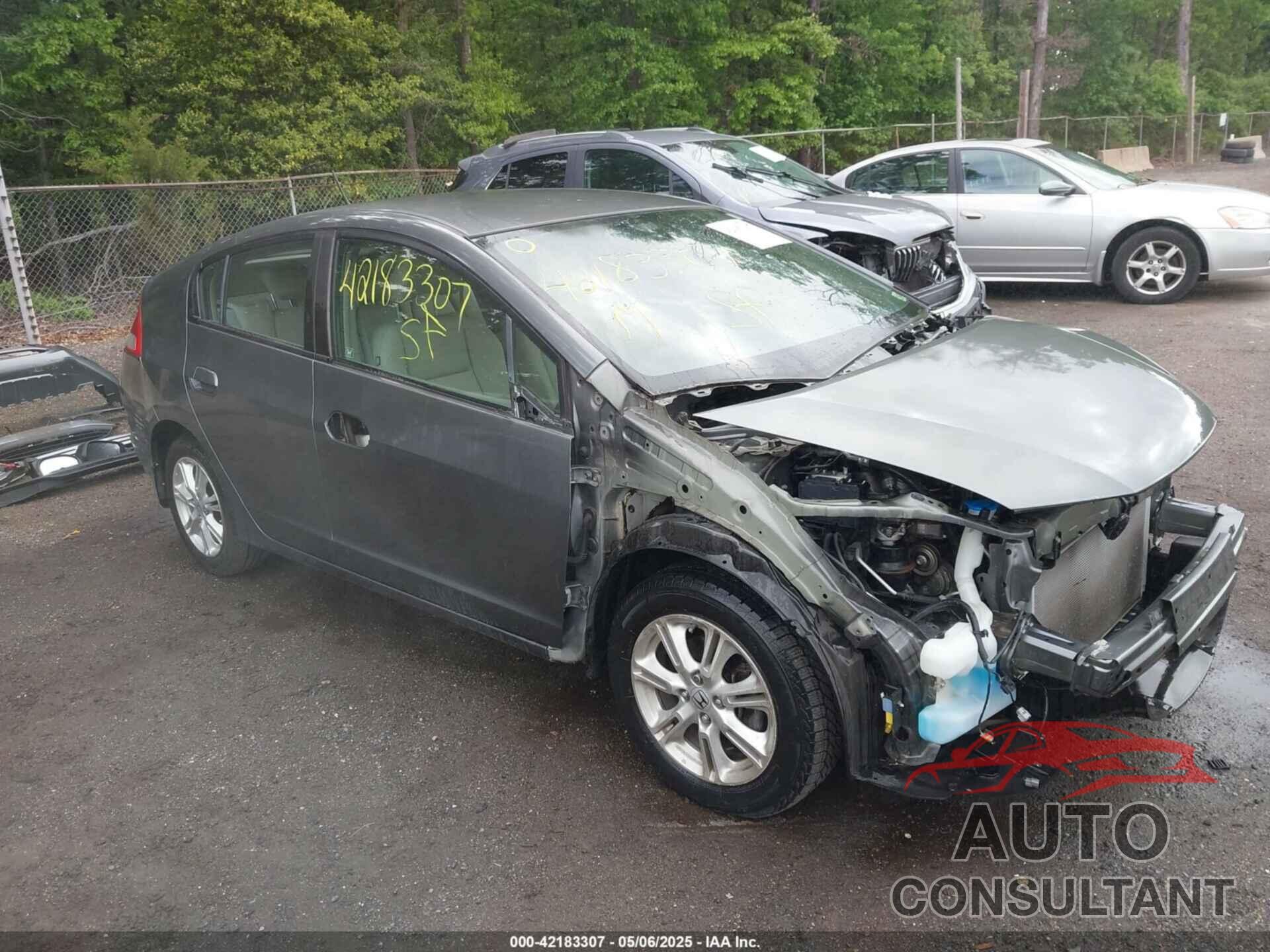 HONDA INSIGHT 2010 - JHMZE2H73AS025856