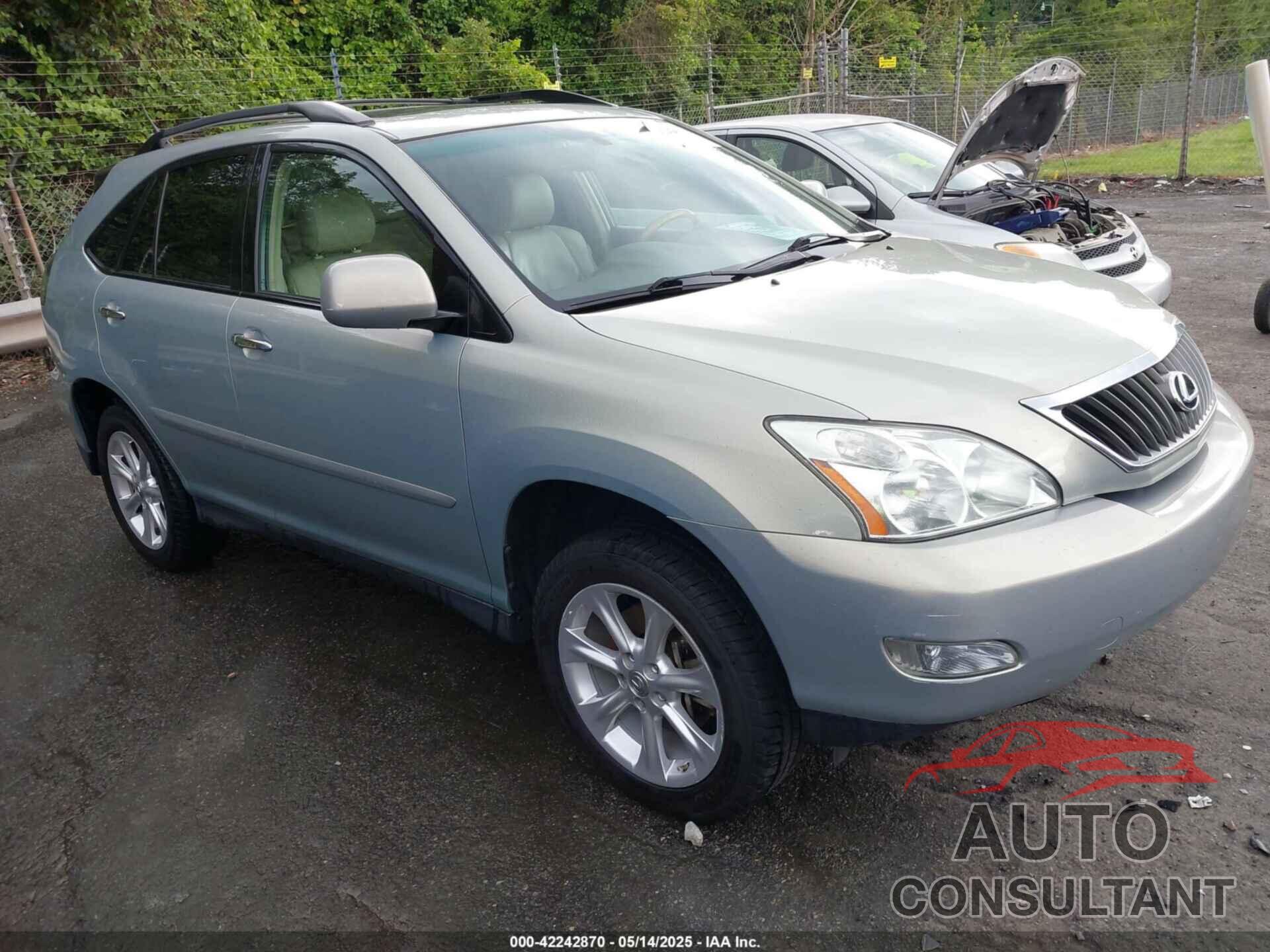 LEXUS RX 350 2009 - 2T2GK31U49C057506