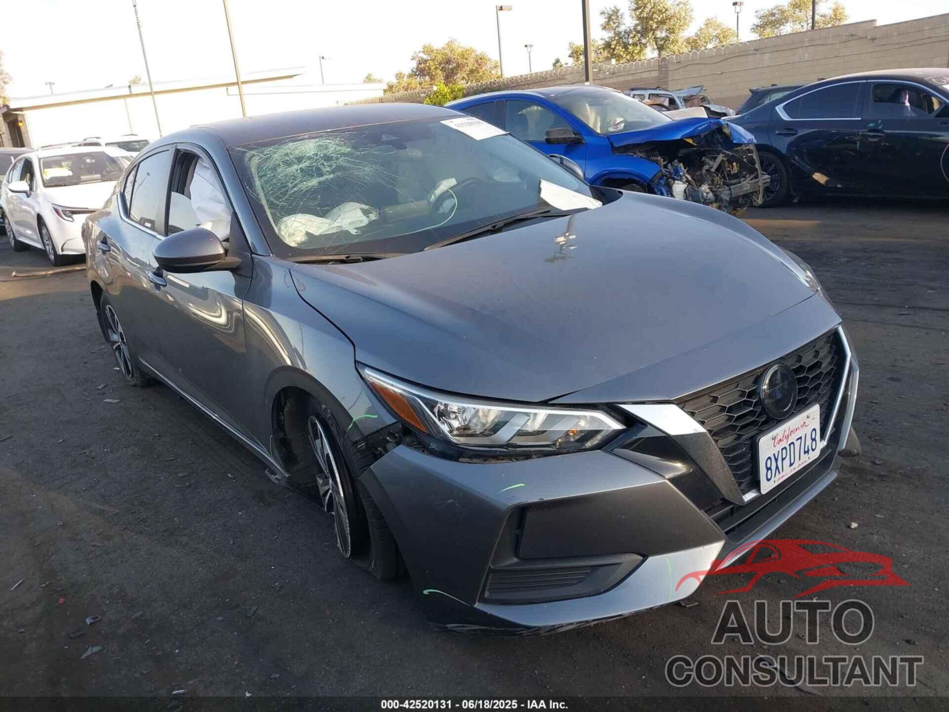NISSAN SENTRA 2021 - 3N1AB8CVXMY307467